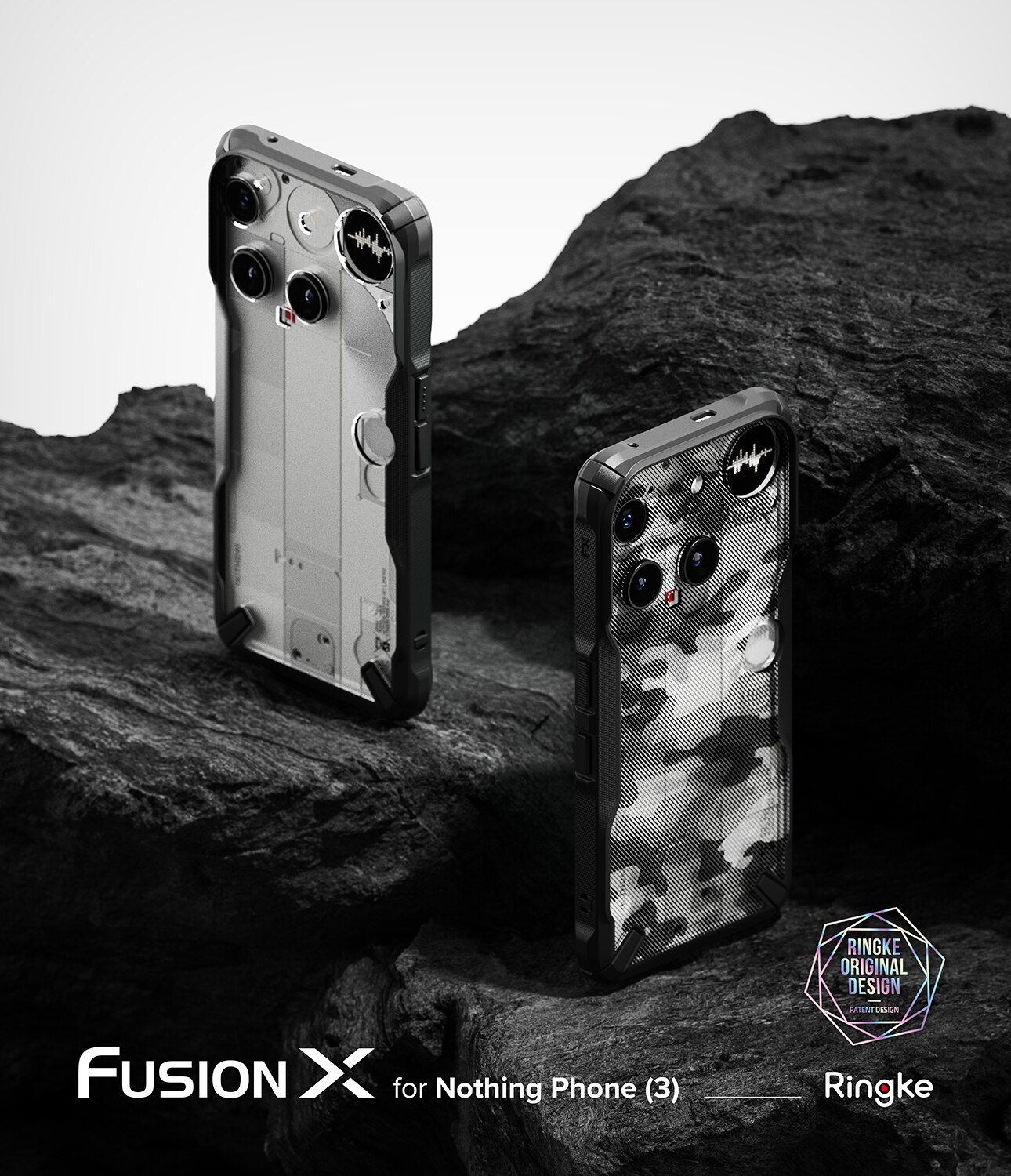 Funda Fusion X Nothing Phone 3 Negro