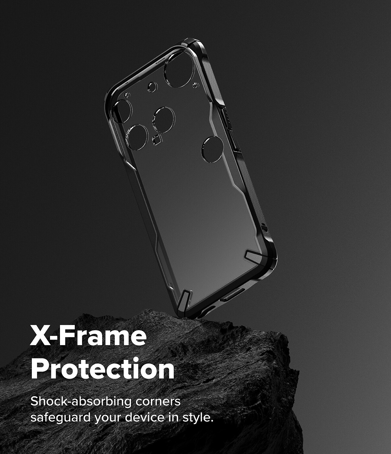 Funda Fusion X Nothing Phone 3 Negro