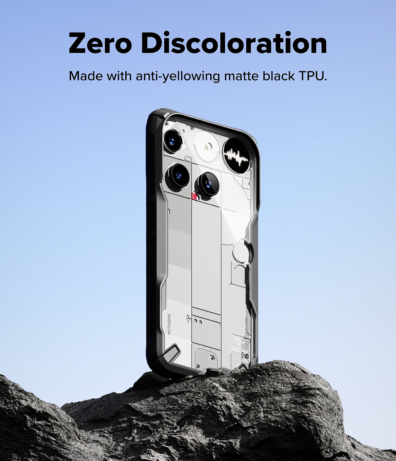 Funda Fusion X Nothing Phone 3 Negro