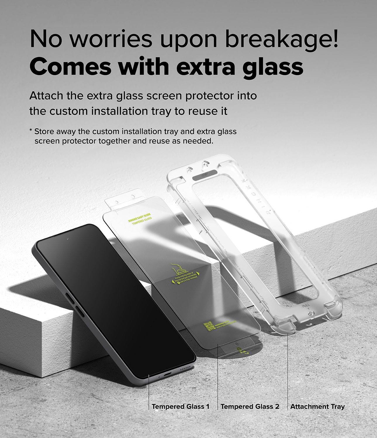 Easy Slide Glass (2 piezas) Nothing Phone 3a