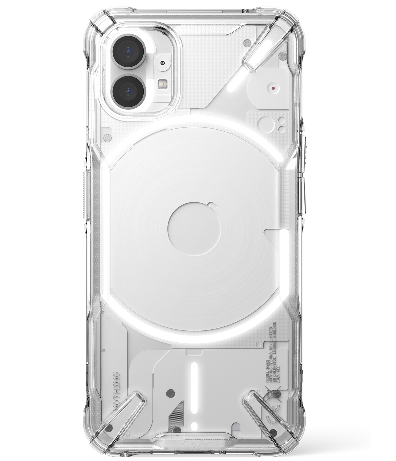 Funda Fusion X Nothing Phone 1 Clear