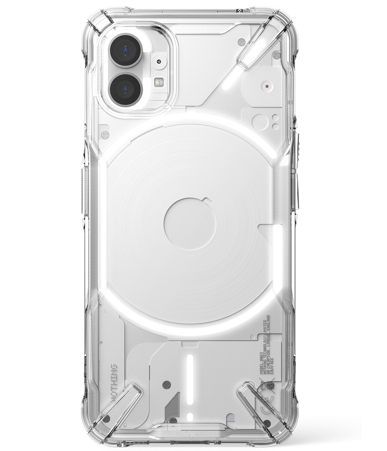 Funda Fusion X Nothing Phone 1 Transparente