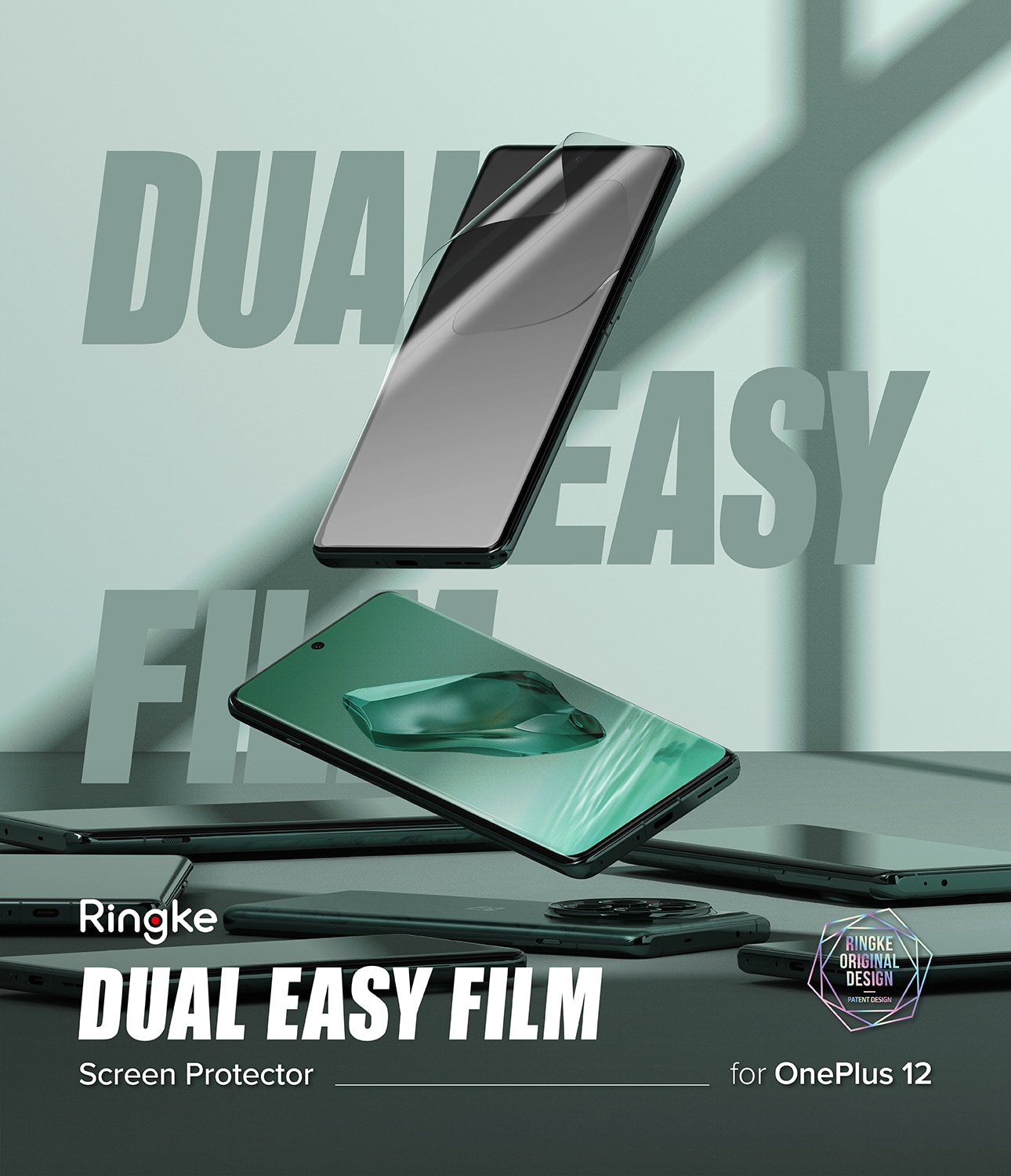 Dual Easy Screen Protector (2 piezas)  OnePlus 12