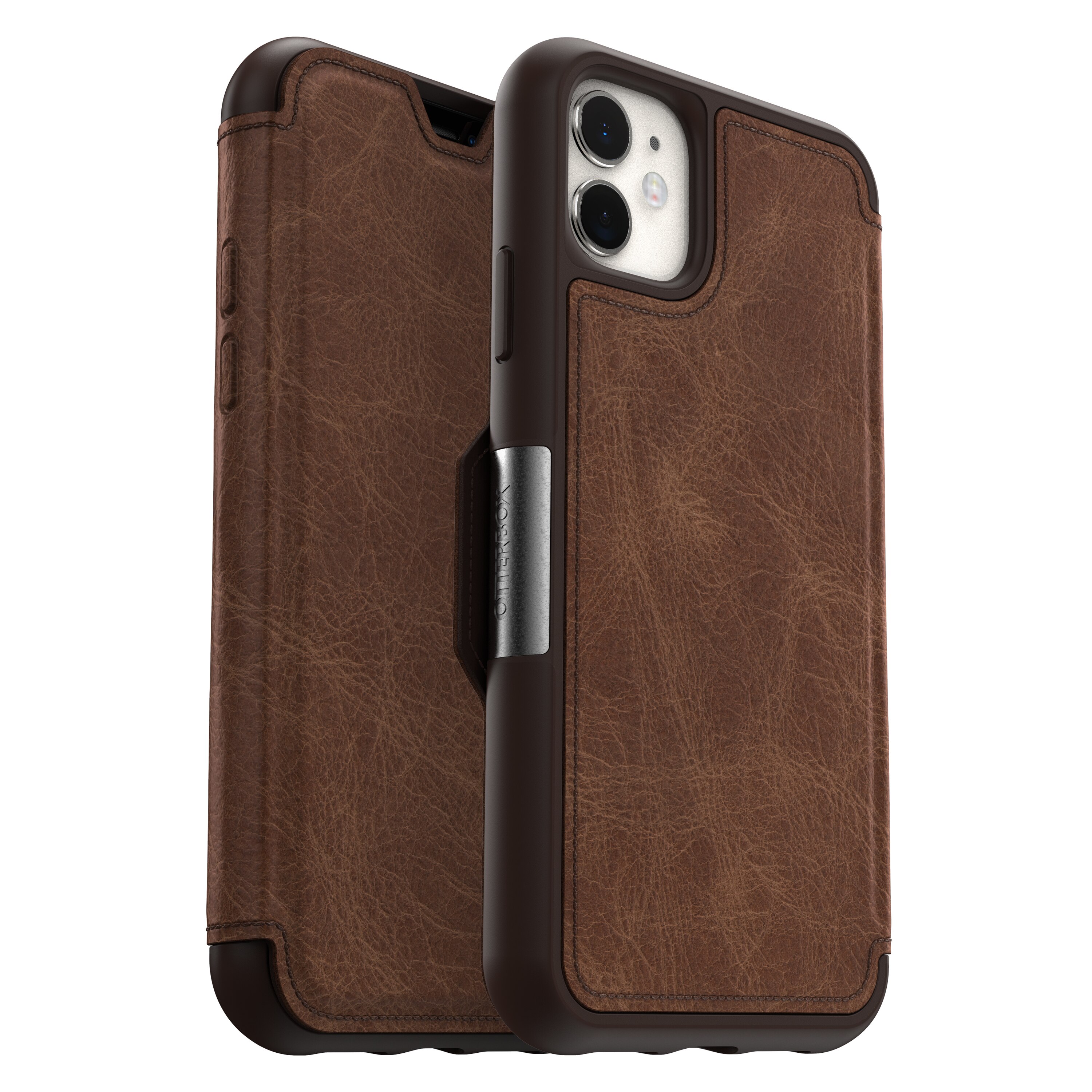 Funda Strada iPhone 11 Brown