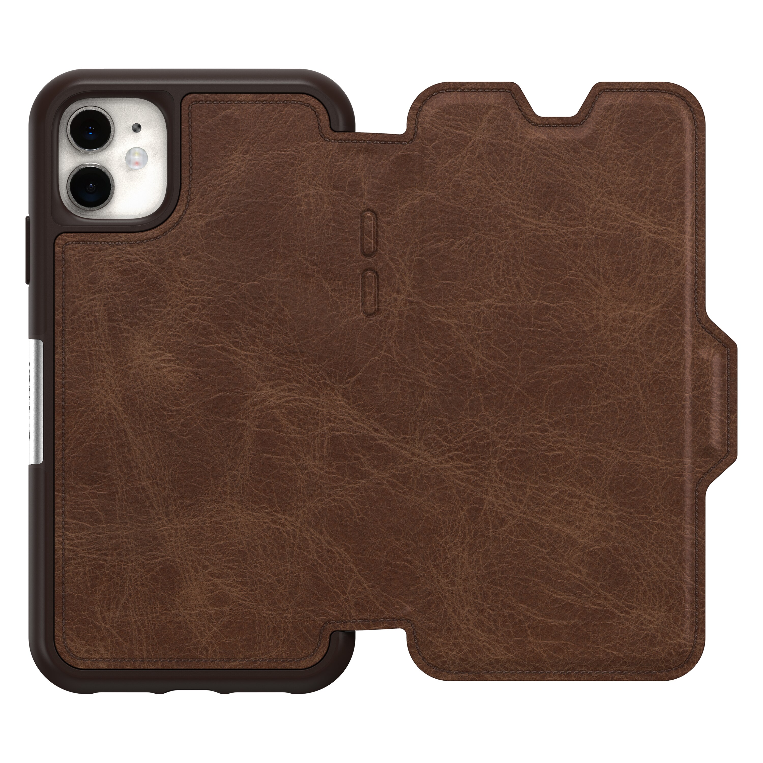 Funda Strada iPhone 11 Brown