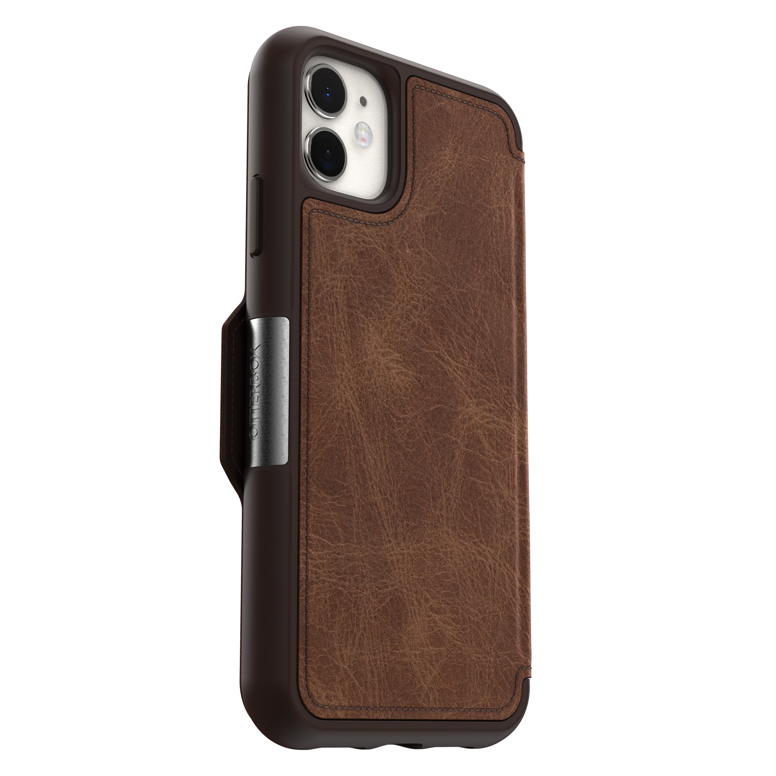 Funda Strada iPhone 11 Brown