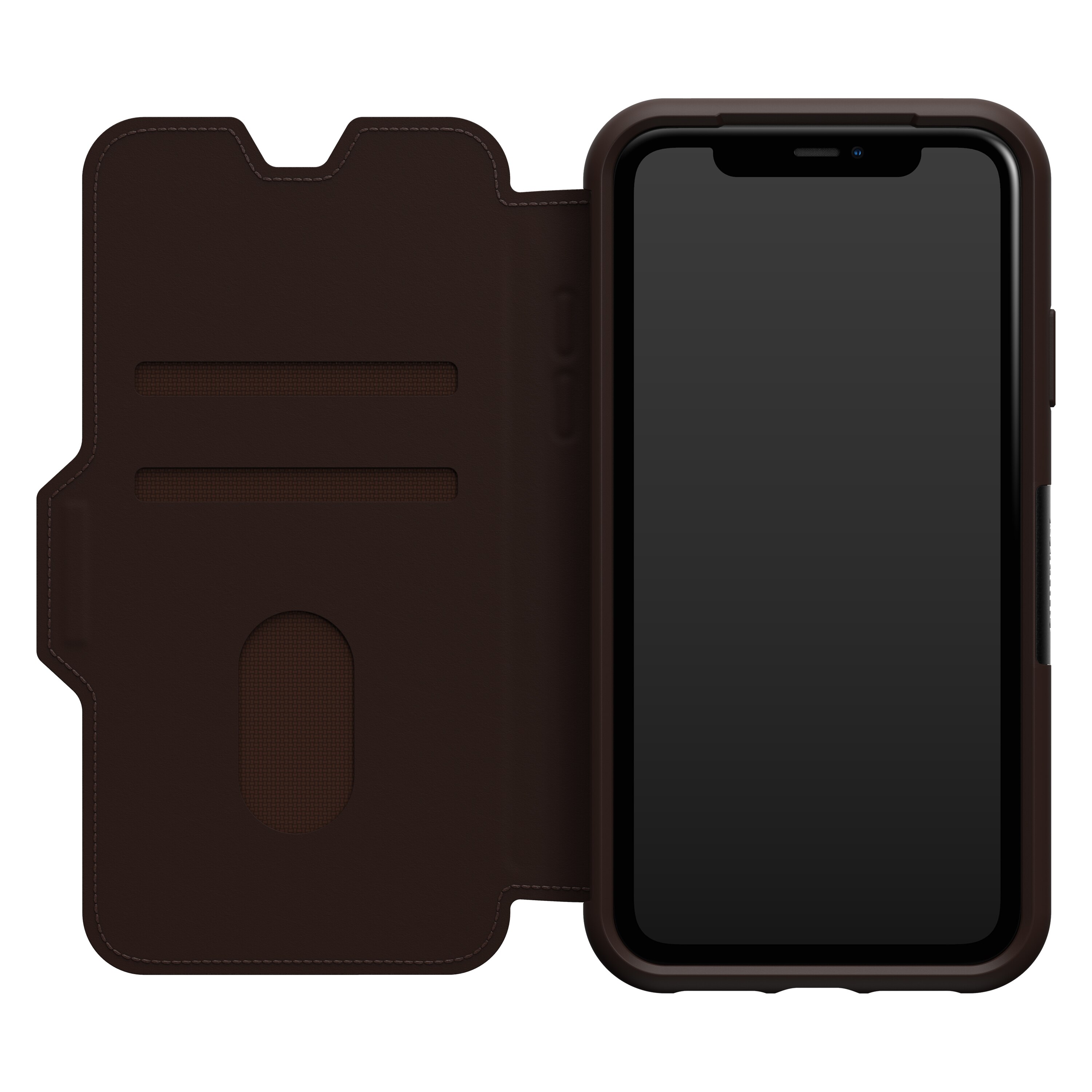 Funda Strada iPhone 11 Brown