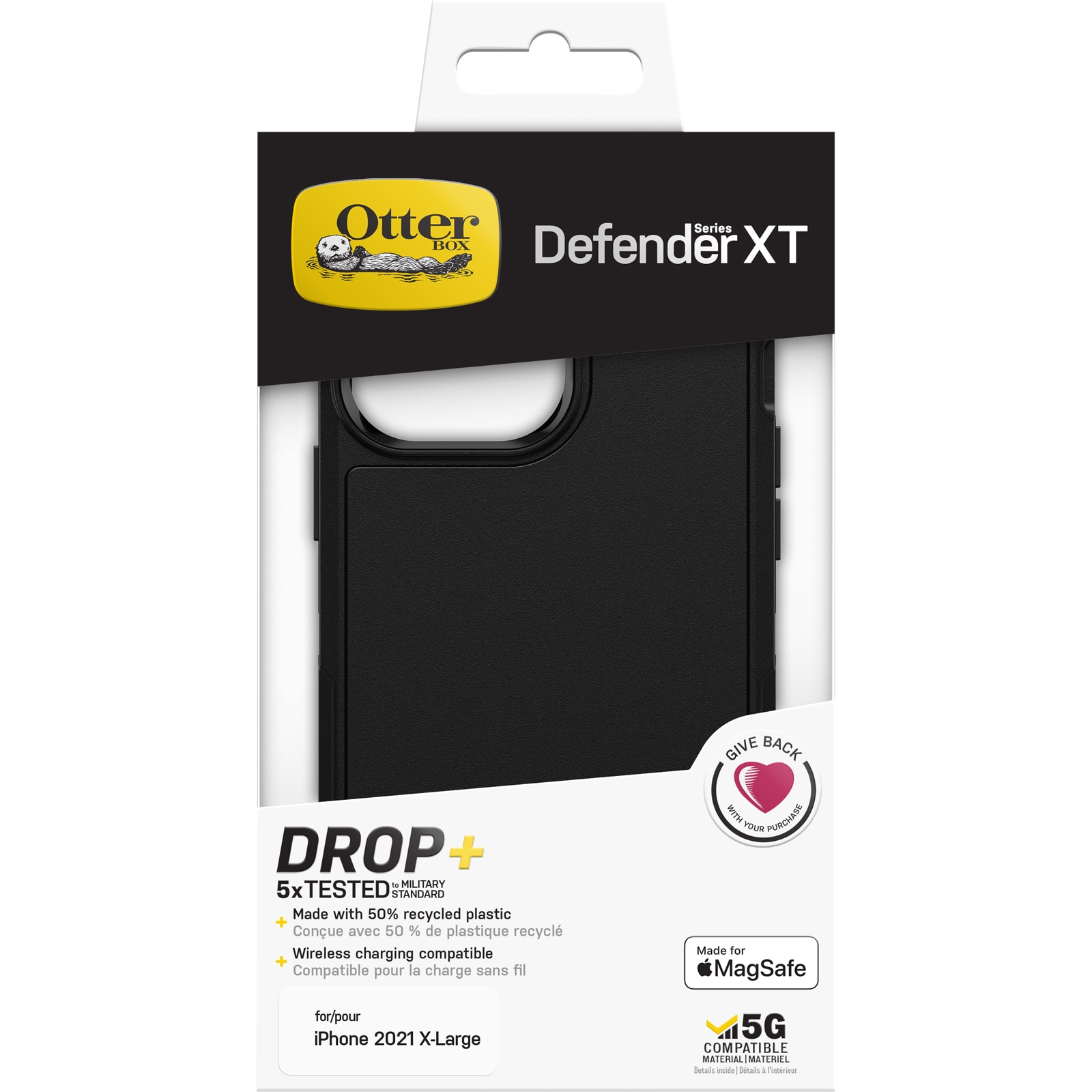Funda Defender XT iPhone 12 Pro Max negro