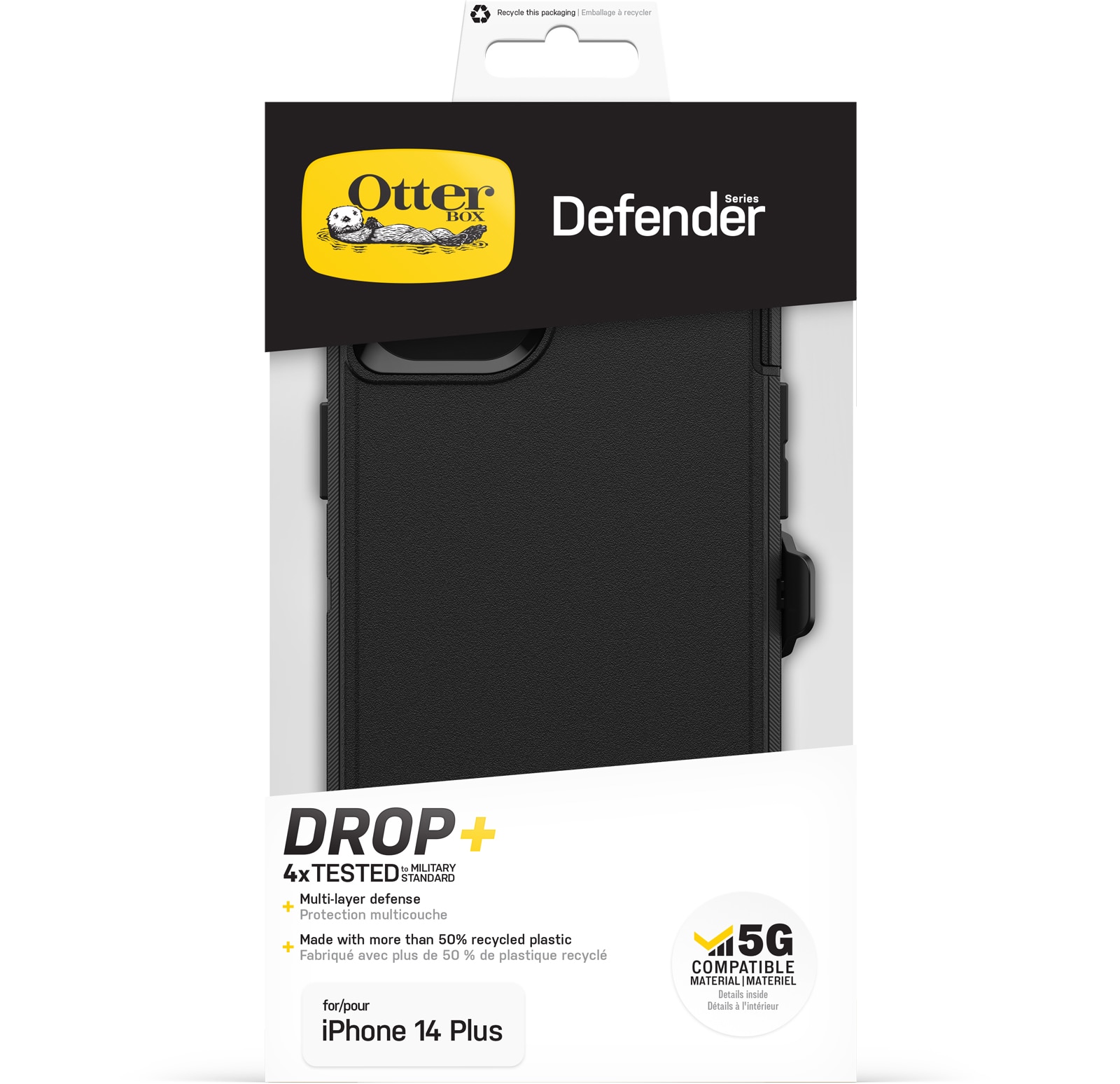 Funda Defender iPhone 14 Plus Black