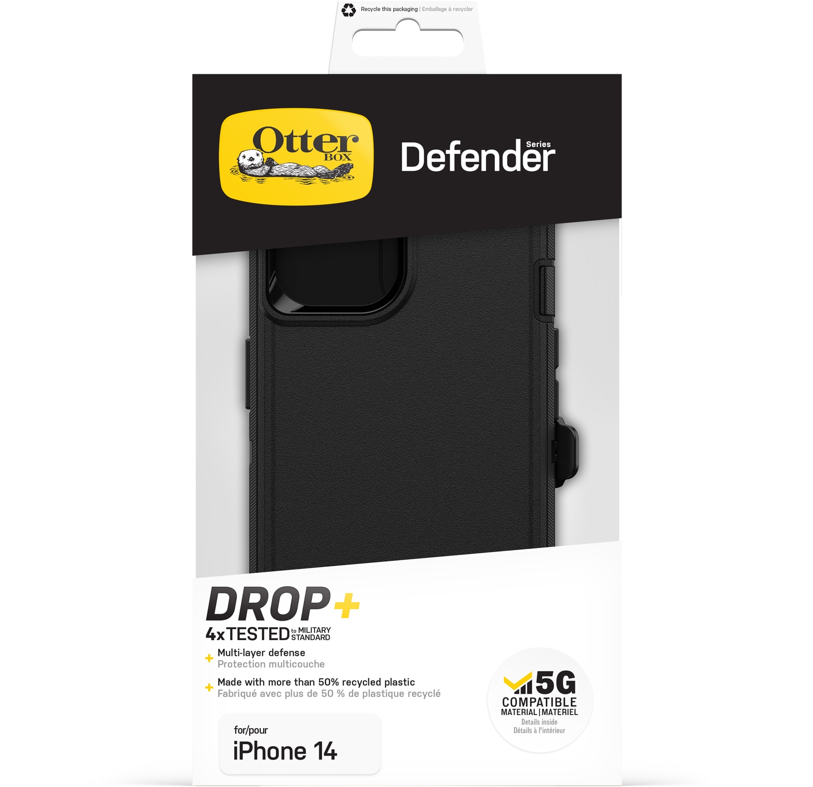 Funda Defender iPhone 14 Black