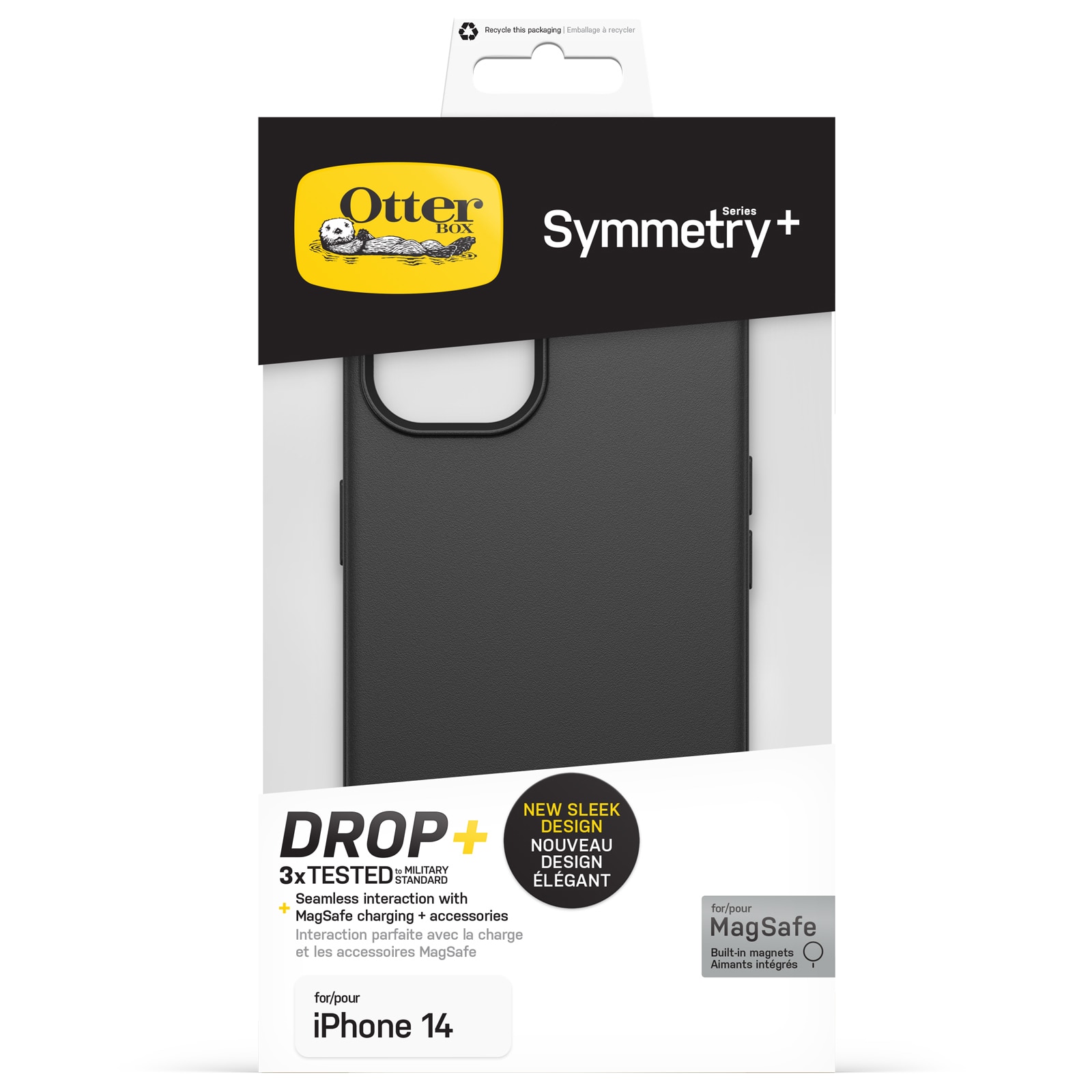 Funda Symmetry Plus MagSafe iPhone 14 negro