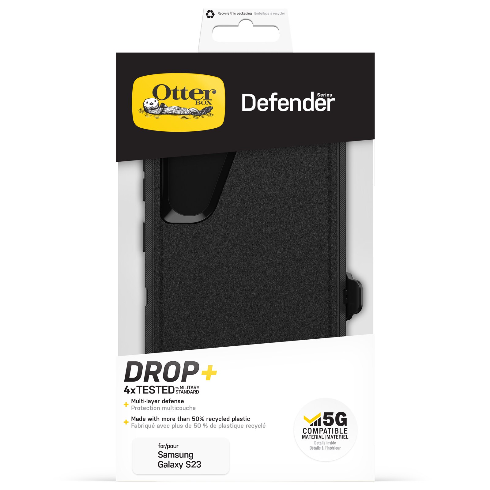 Funda Defender Samsung Galaxy S23 Negro