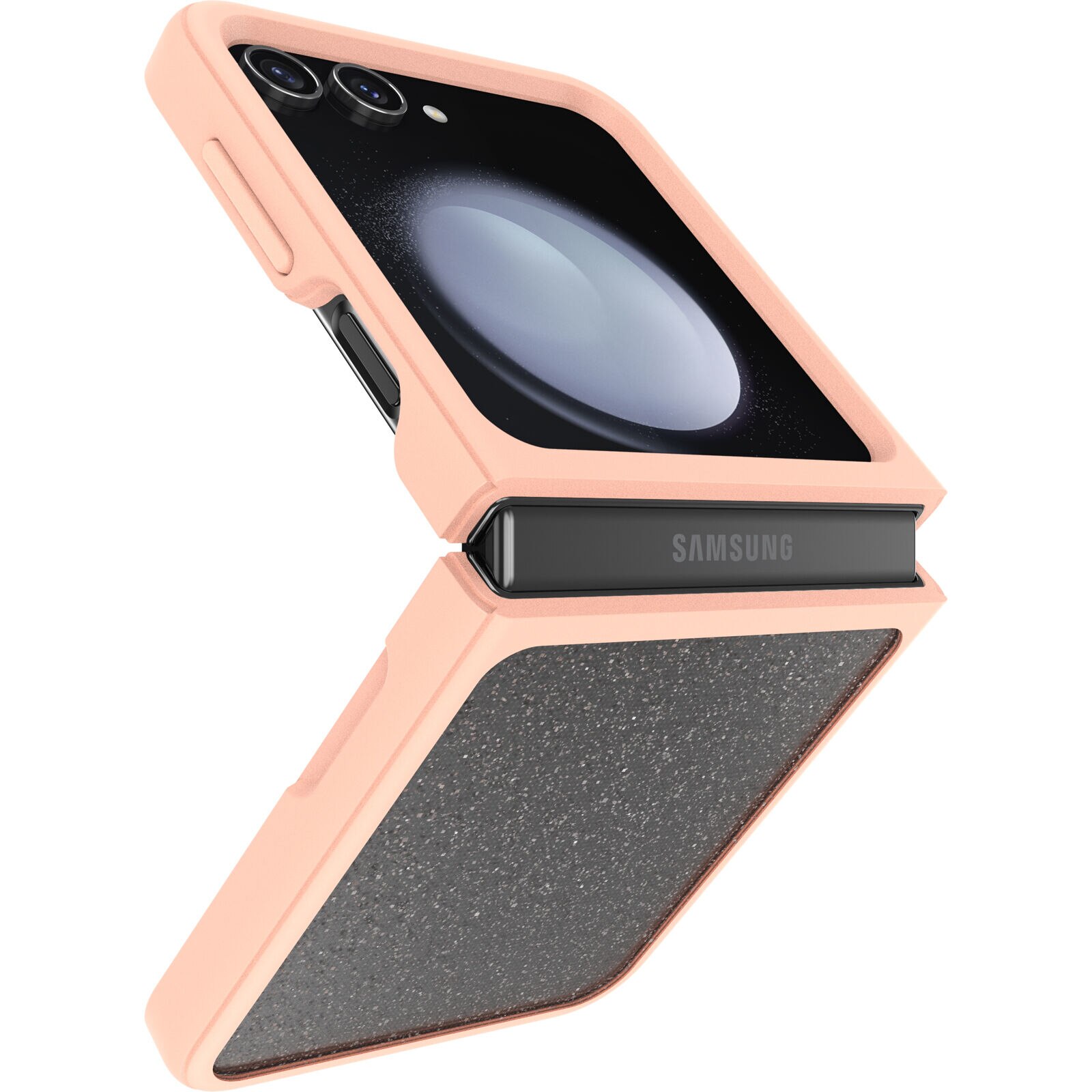 Funda Thin Flex Samsung Galax Flip 5 Sweet Peach/Stardust