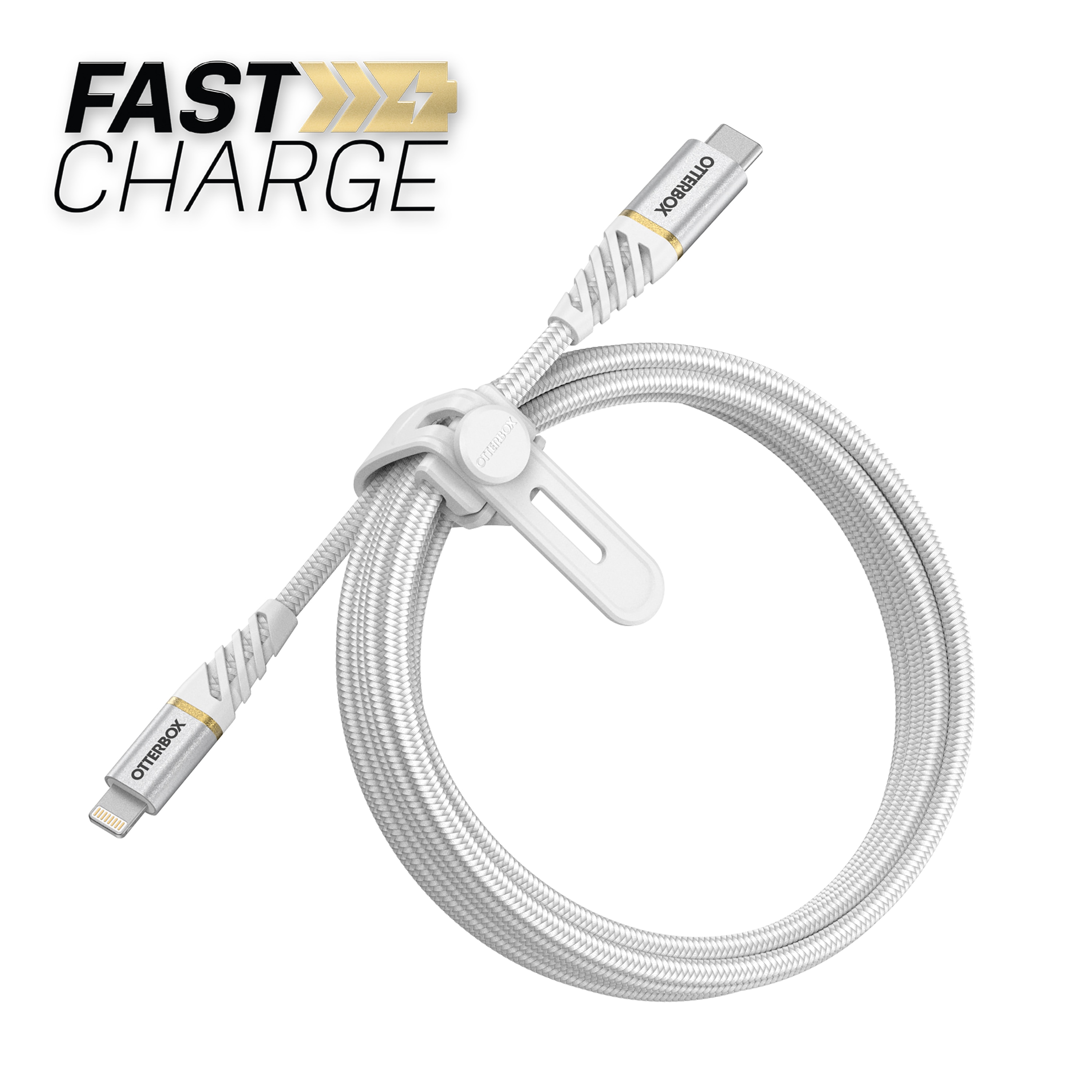 Premium Cable USB-C a Lightning 2 metros blanco