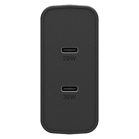 Cargador 50W Dual USB-C PD Black Shimmer
