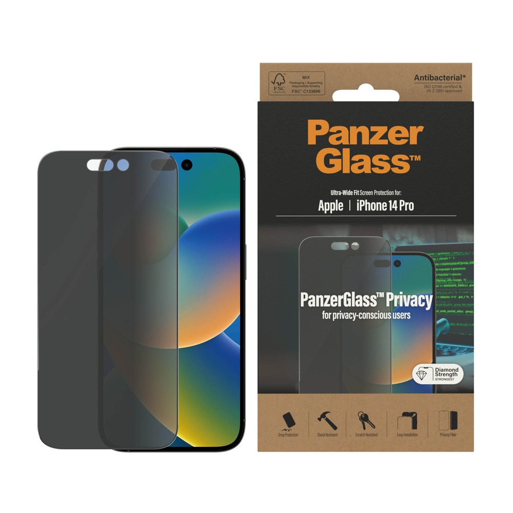 Protector de Pantalla Zagg Glass Elite Privacy iPhone 13 Pro Max -  Transparente