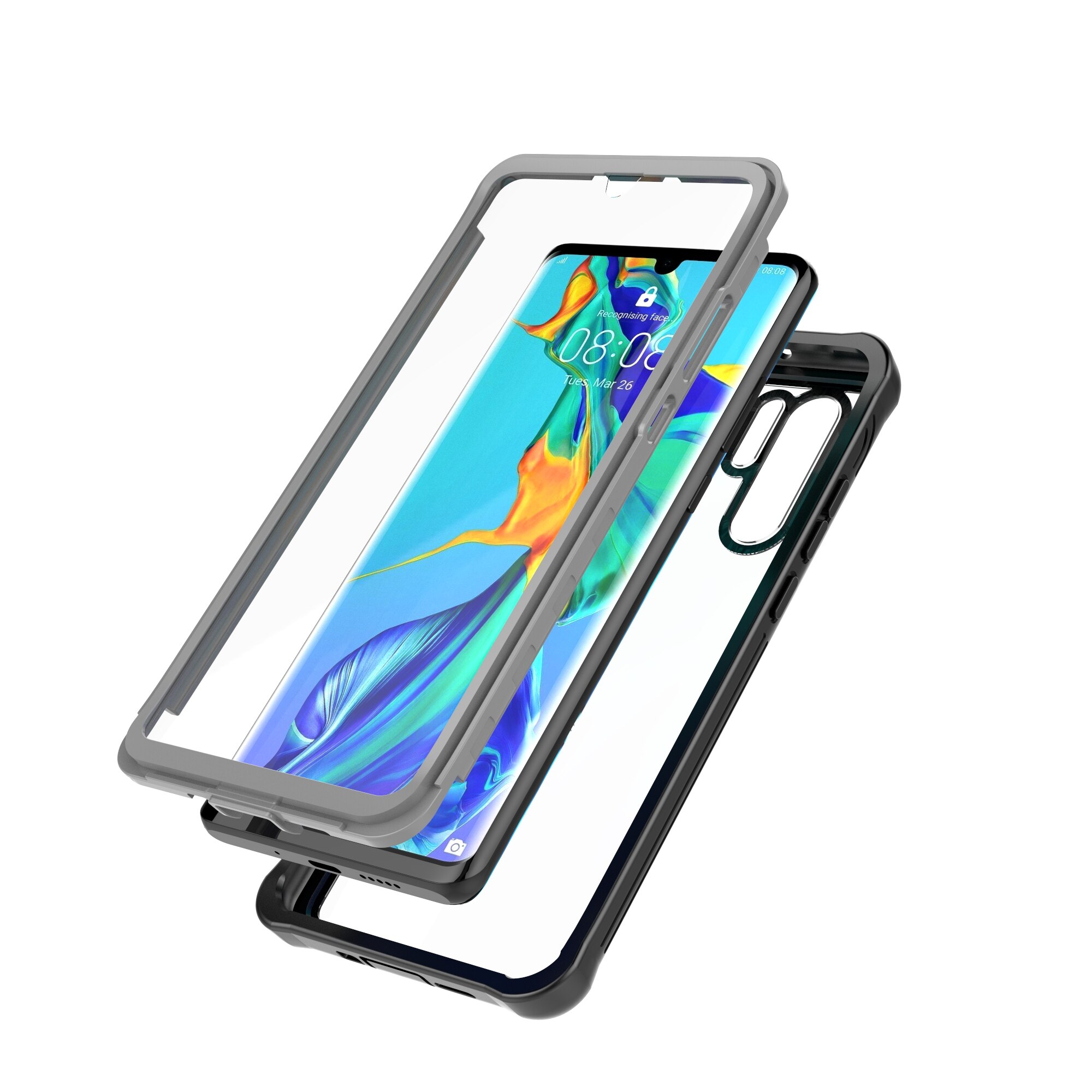 Funda Premium Full Protection Huawei P30 Pro negro