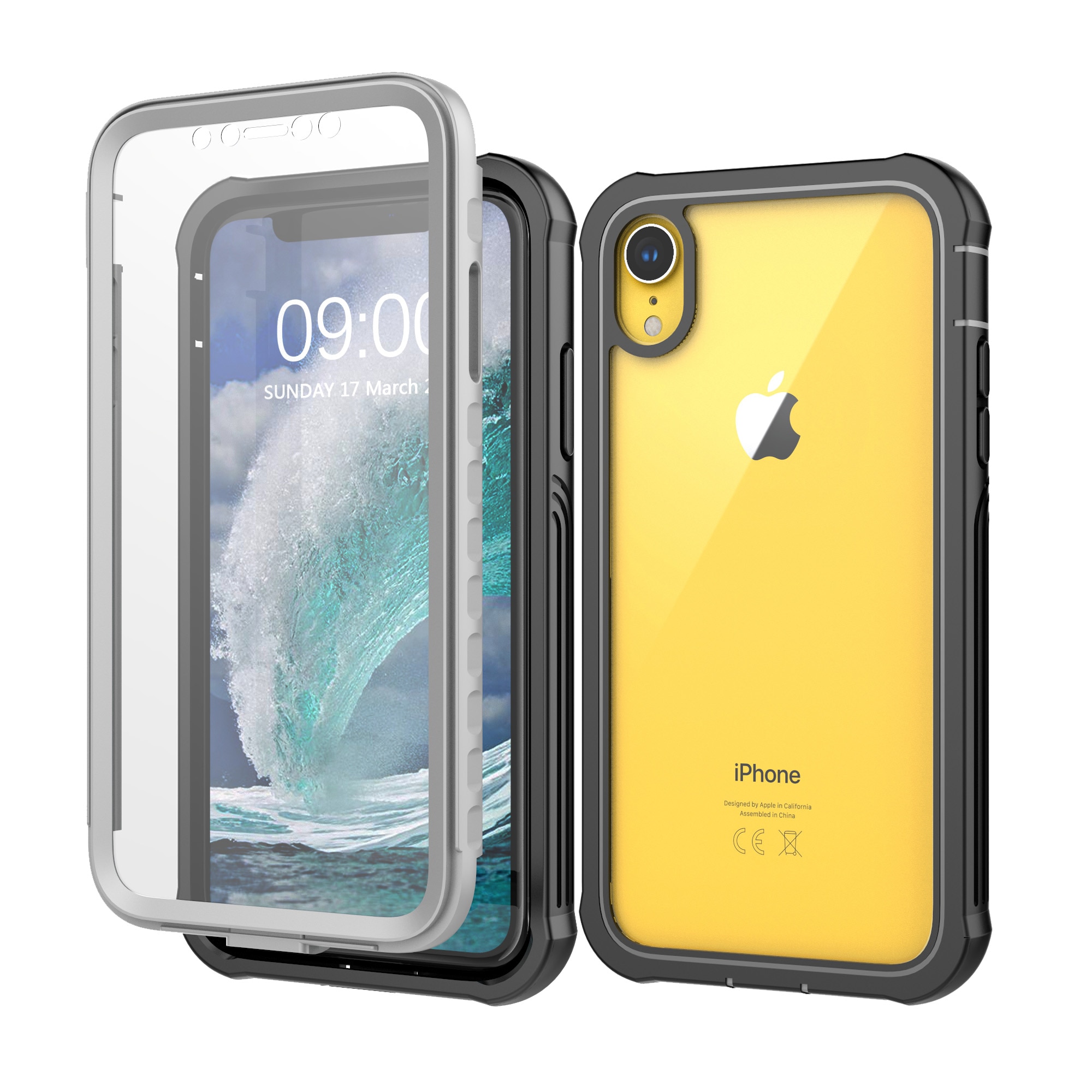 Funda Premium Full Protection iPhone XR negro