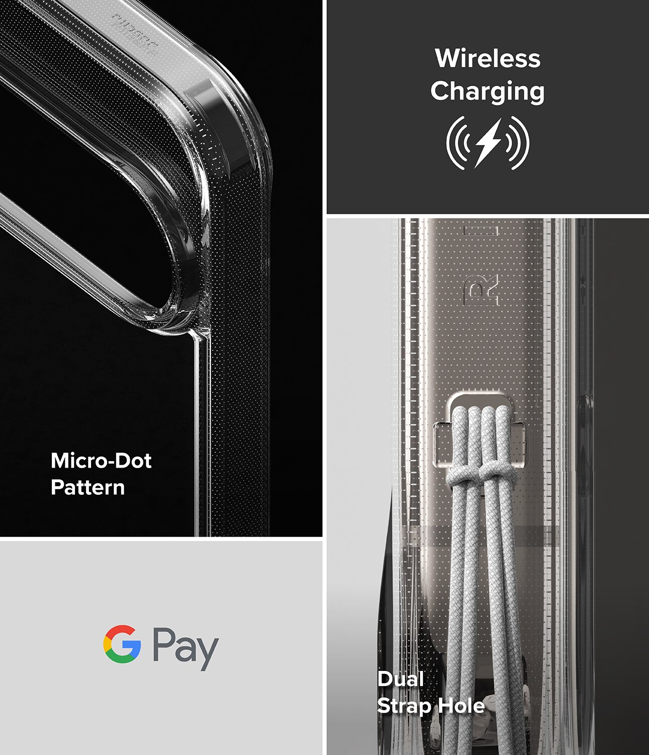 Funda Fusion Google Pixel 10 Clear