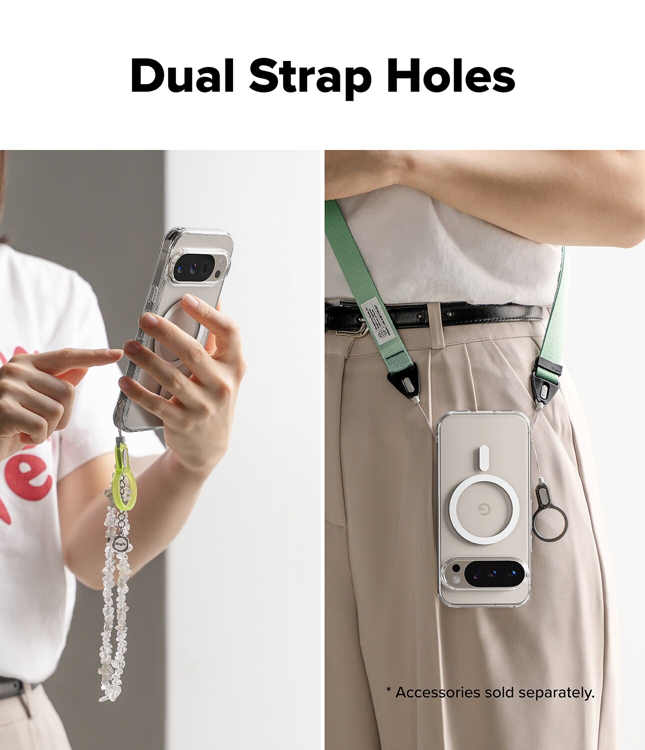 Funda Fusion Magnetic Google Pixel 10 Pro Transparente