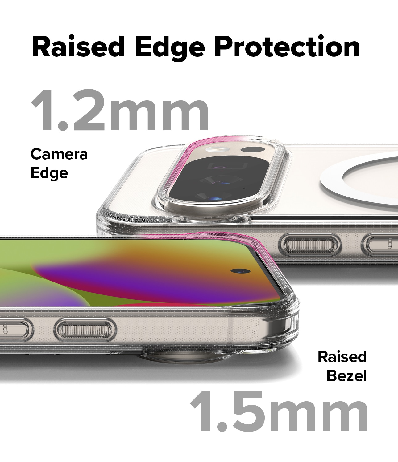 Funda Fusion Magnetic Google Pixel 10 Pro Transparente