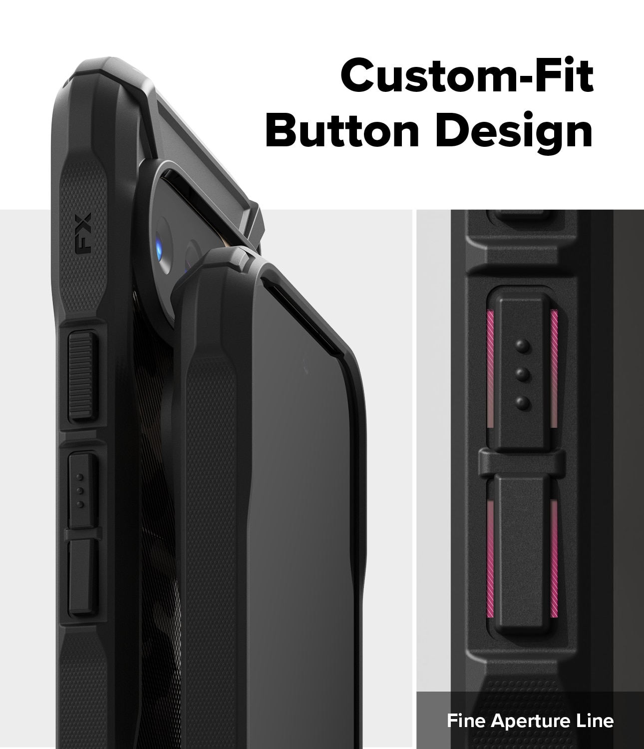 Funda Fusion X Google Pixel 10 Pro Camo Black