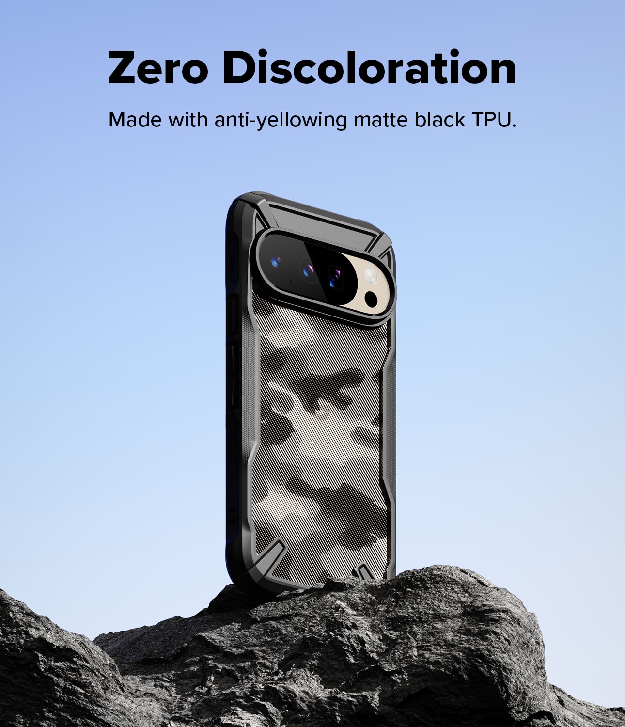 Funda Fusion X Google Pixel 10 Pro Camo Black