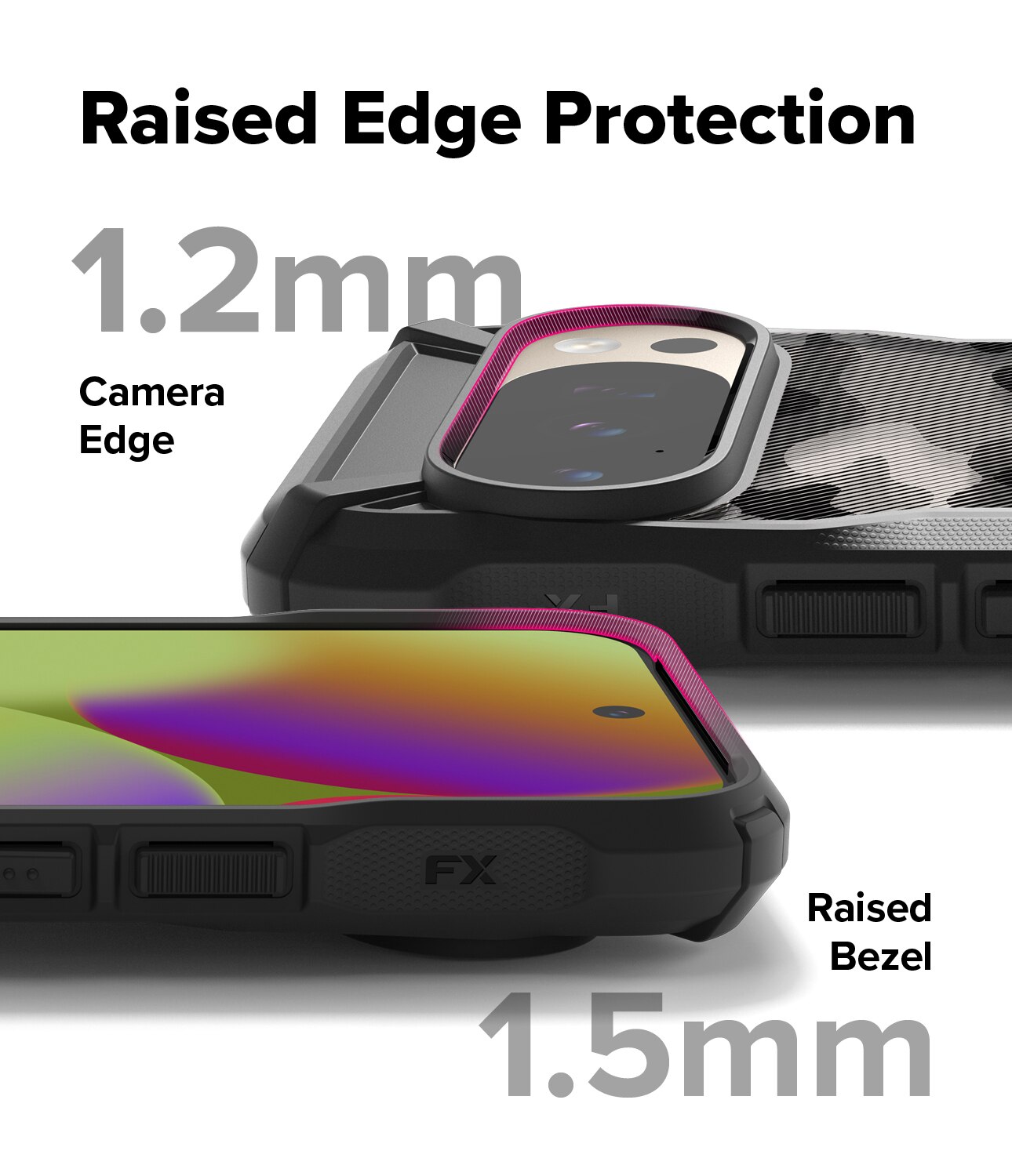 Funda Fusion X Google Pixel 10 Pro Camo Black