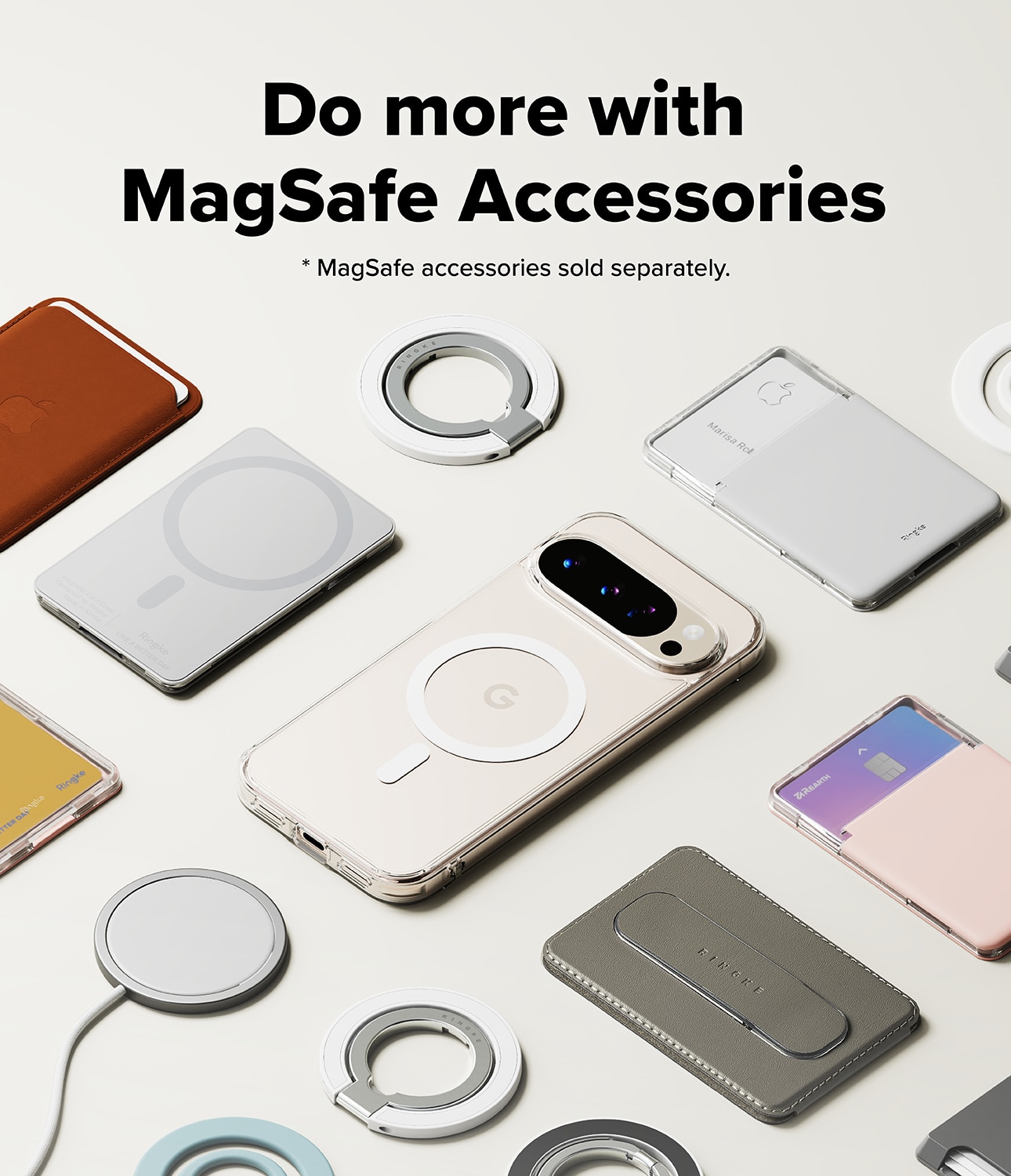 Funda Fusion Magnetic Google Pixel 10 Pro XL Transparente