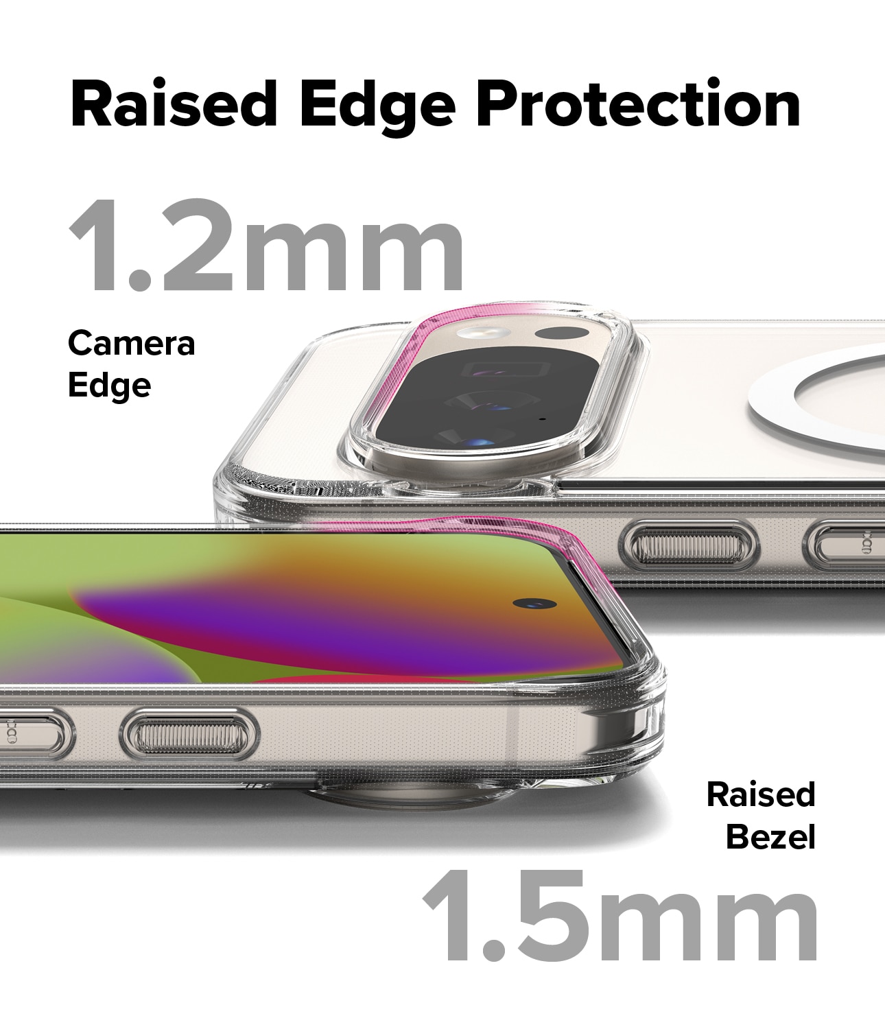 Funda Fusion Magnetic Google Pixel 10 Pro XL Transparente