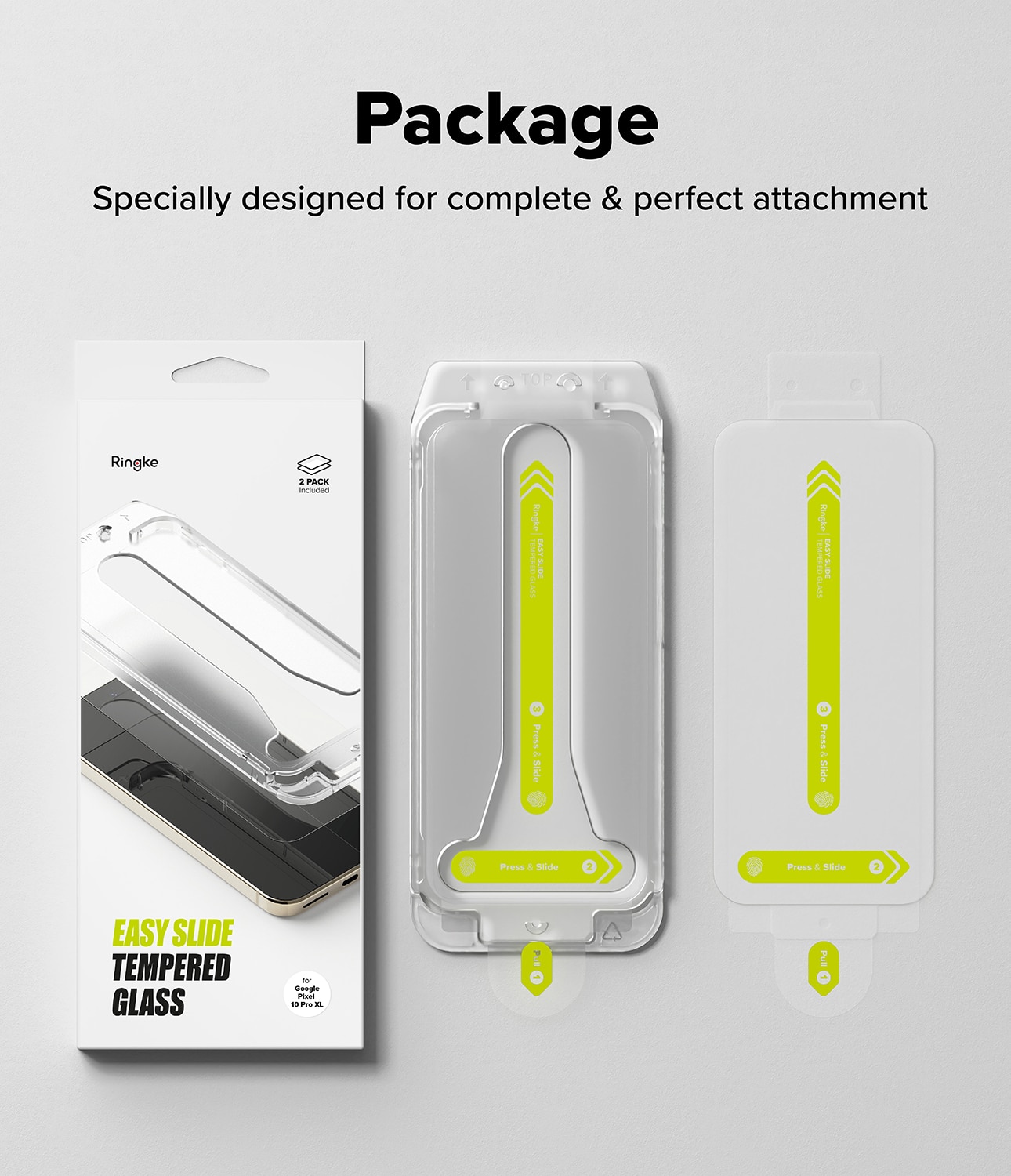Easy Slide Glass (2 piezas) Google Pixel 10 Pro XL