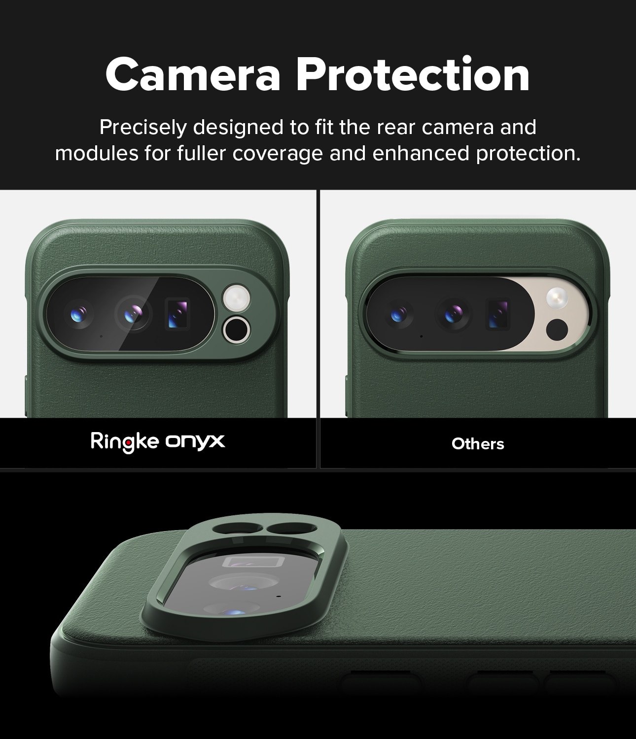 Funda Onyx Google Pixel 10 Pro Dark Green