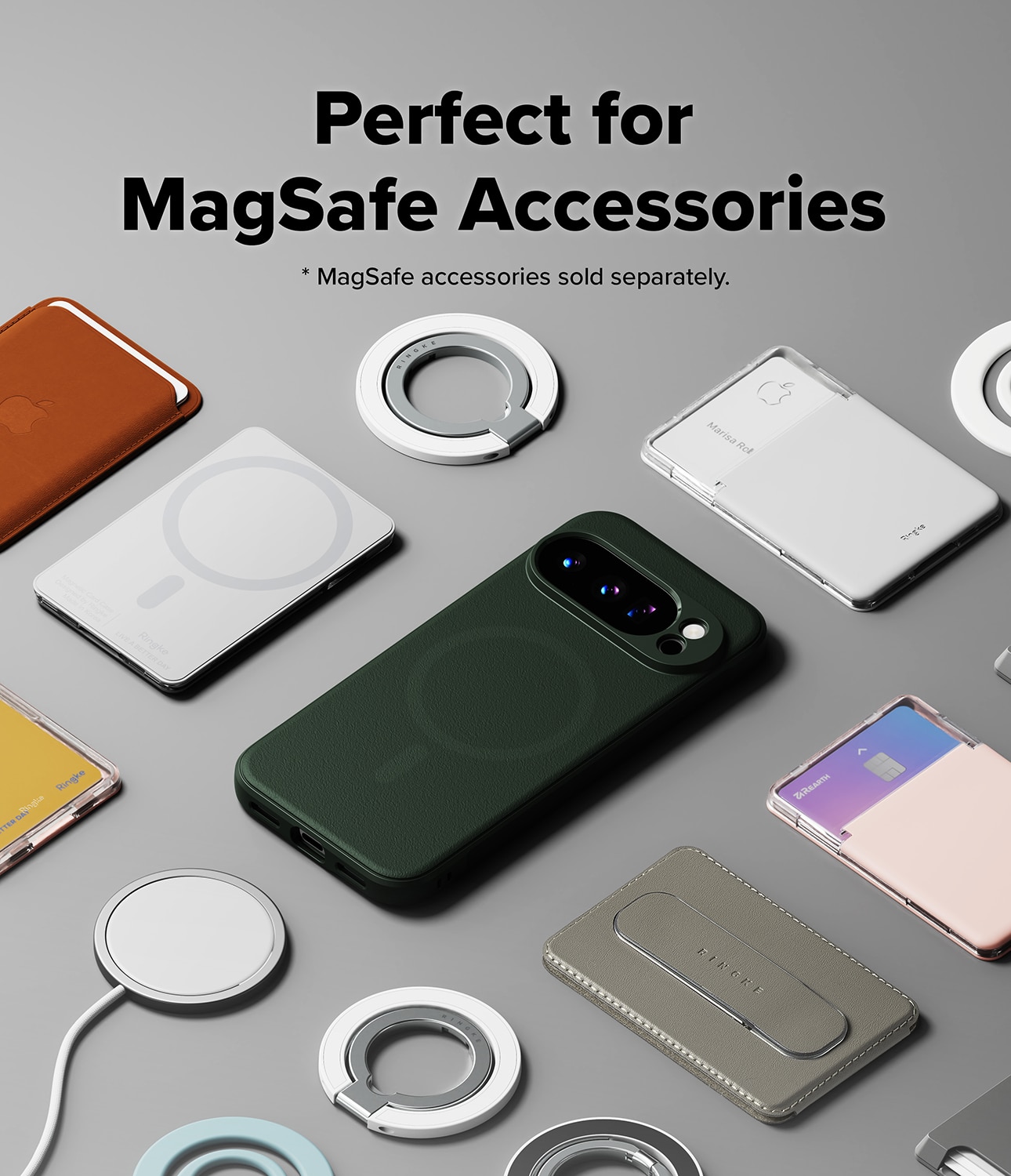 Funda Onyx Magnetic Google Pixel 10 Pro Dark Green