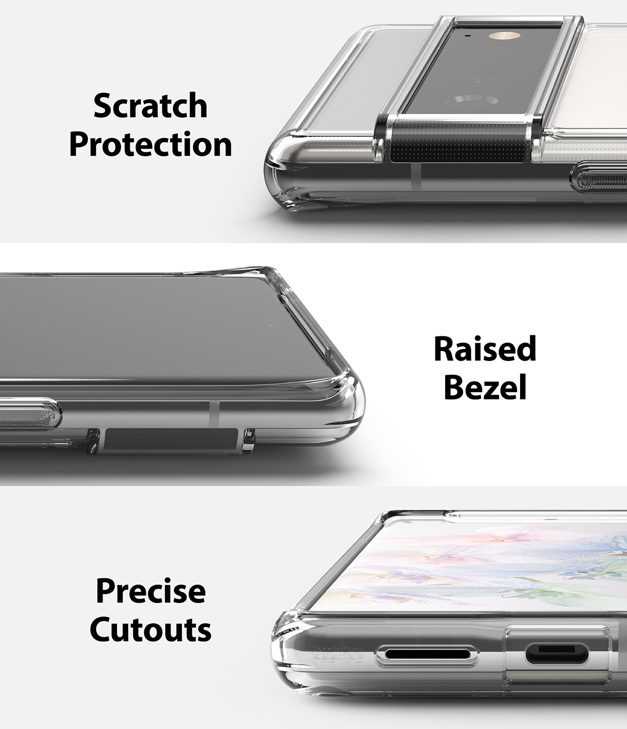 Funda Fusion Google Pixel 6 Pro Transparente