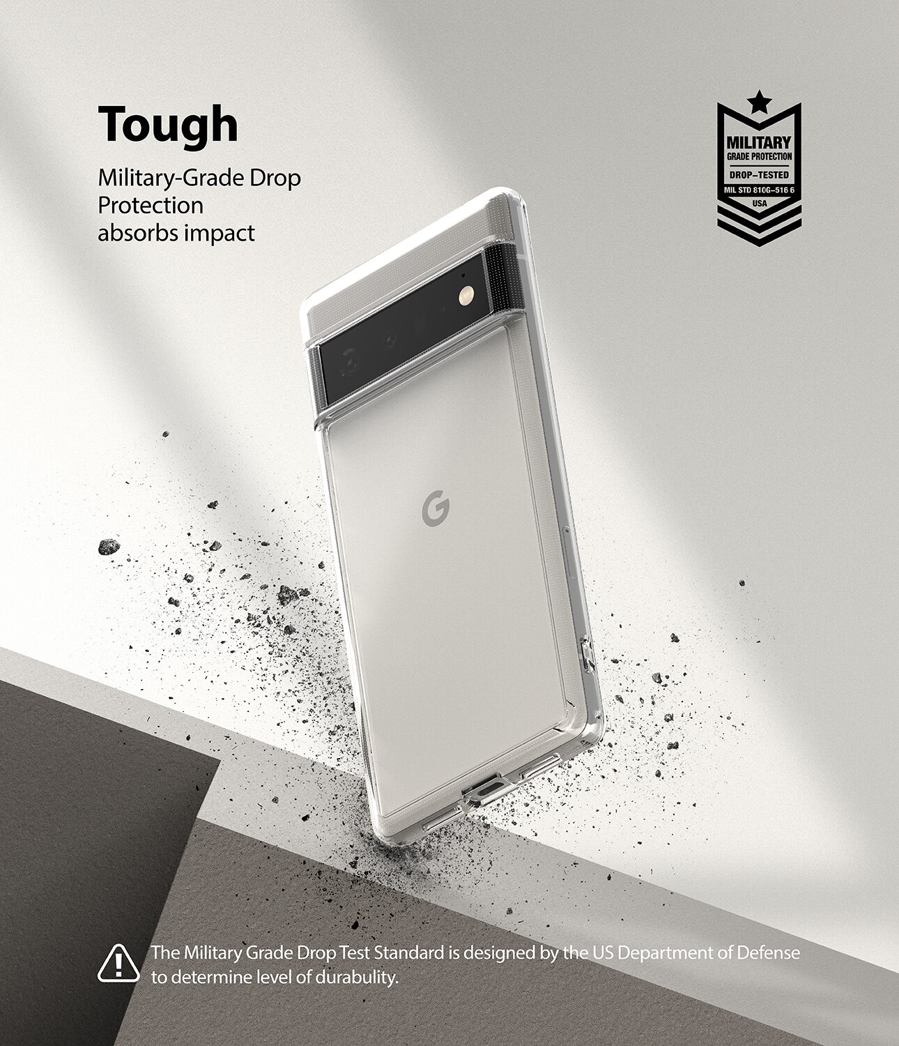 Funda Fusion Google Pixel 6 Pro Transparente