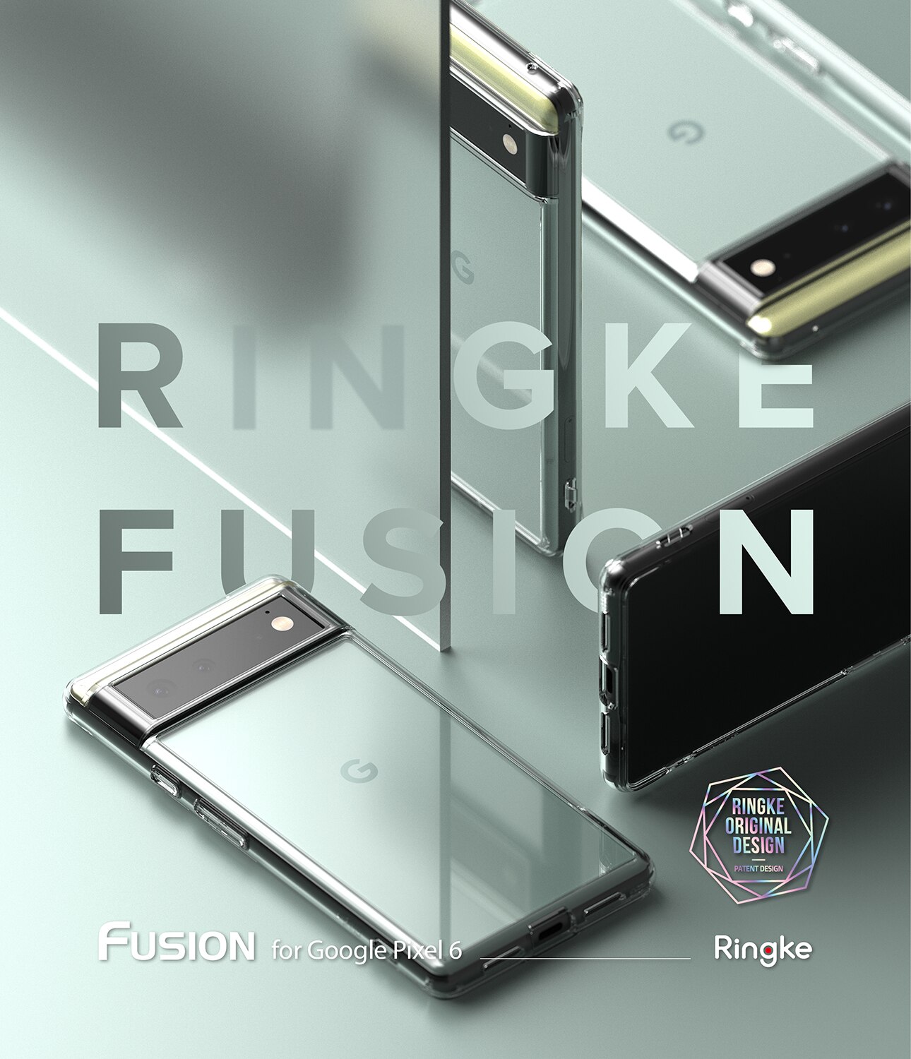 Funda Fusion Google Pixel 6 Transparente