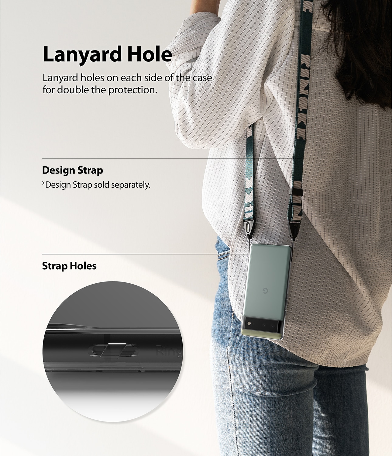 Funda Fusion Google Pixel 6 Transparente