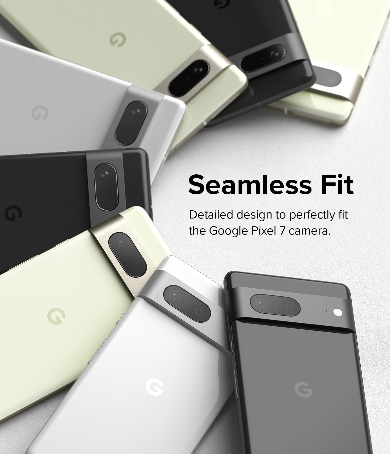 Camera Protector Glass (3-pack) Google Pixel 7 Transparente