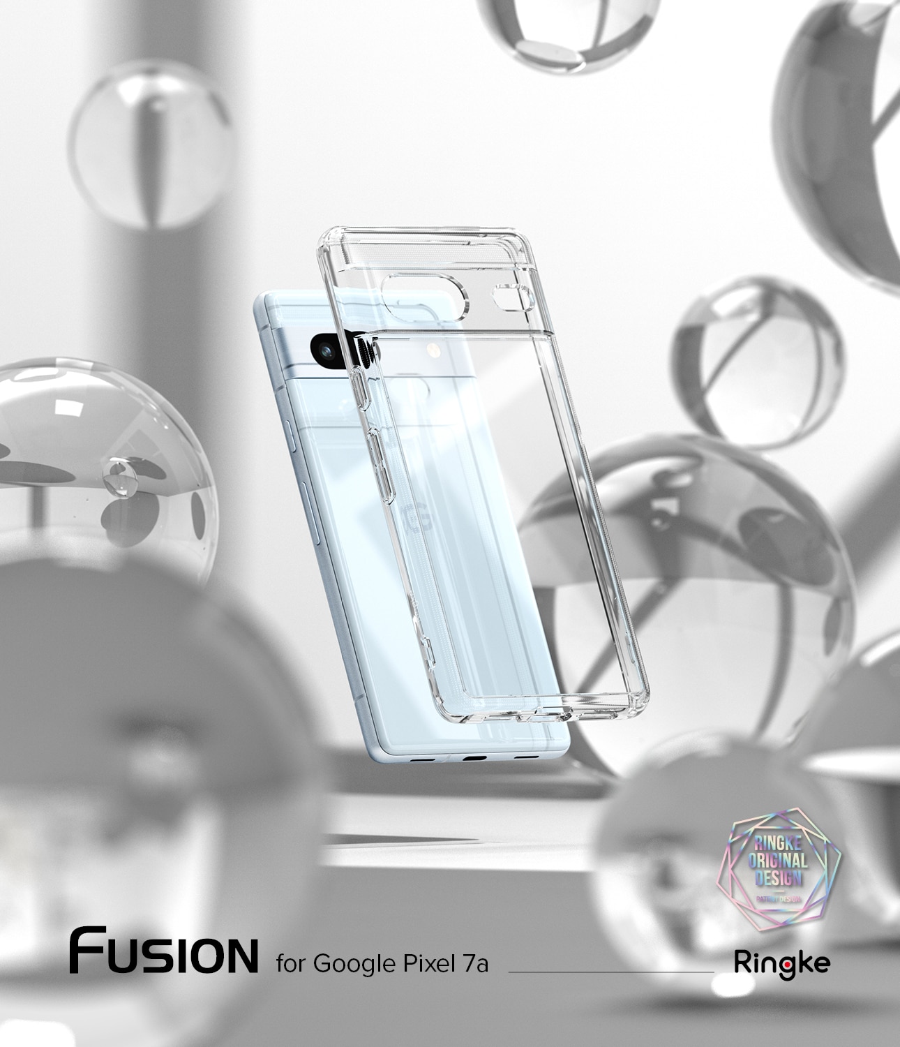 Funda Fusion Google Pixel 7a Transparente