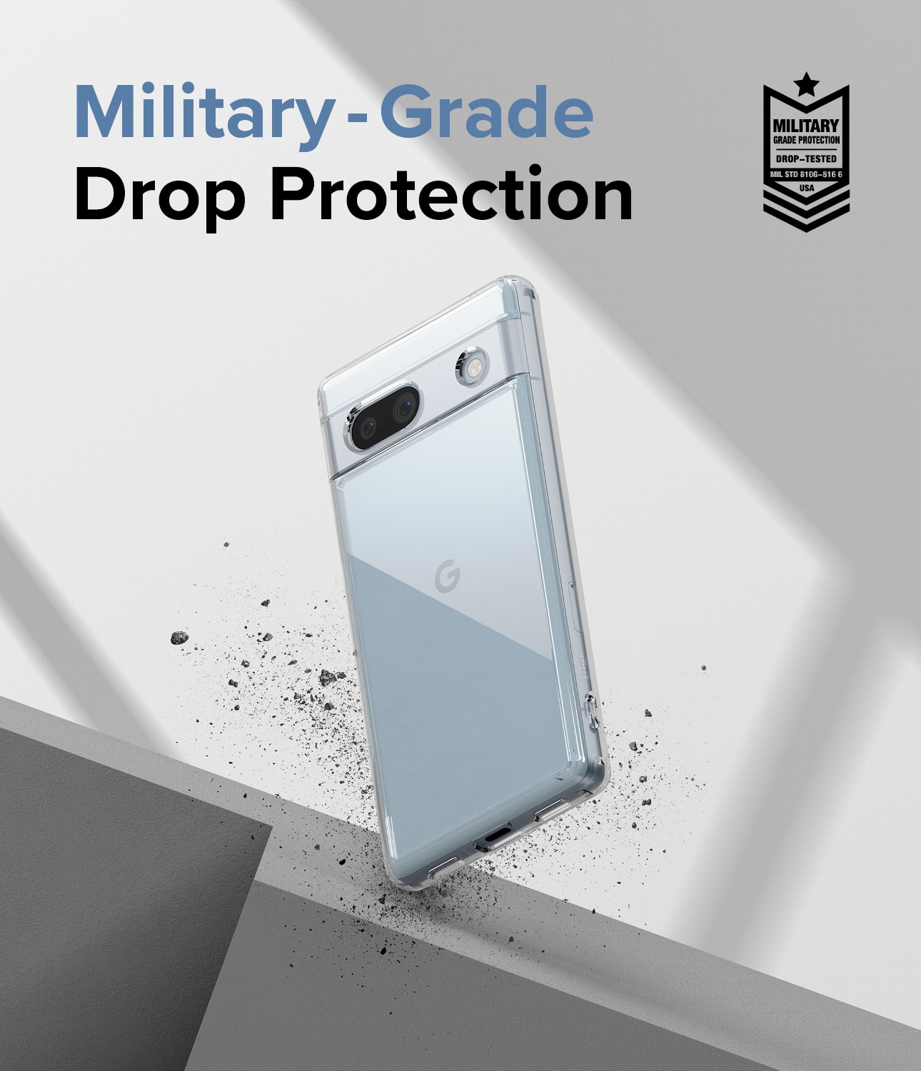 Funda Fusion Google Pixel 7a Transparente