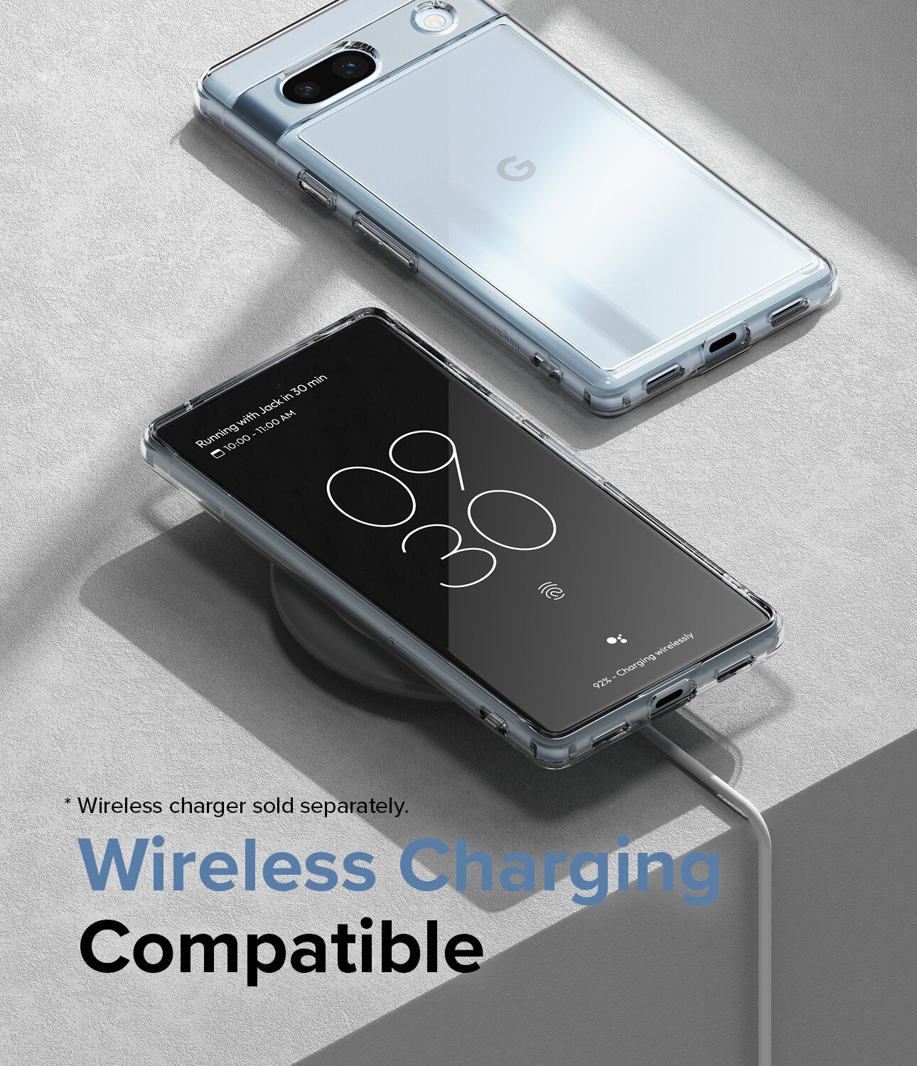 Funda Fusion Google Pixel 7a Transparente