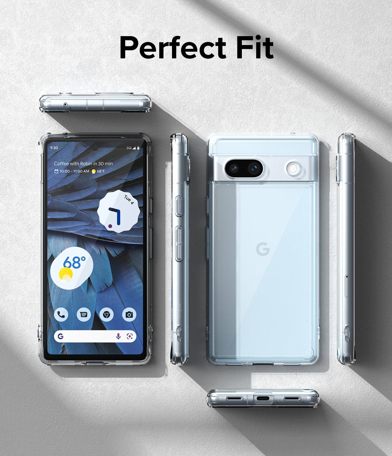 Funda Fusion Google Pixel 7a Transparente