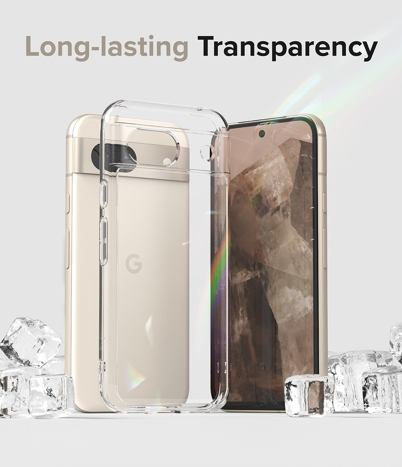 Funda Fusion Google Pixel 8a Transparente