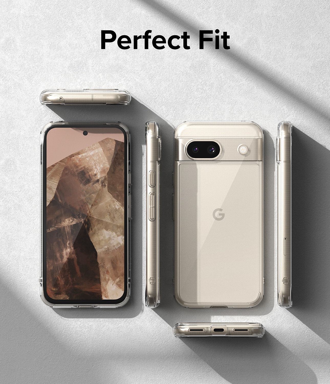 Funda Fusion Google Pixel 8a Transparente