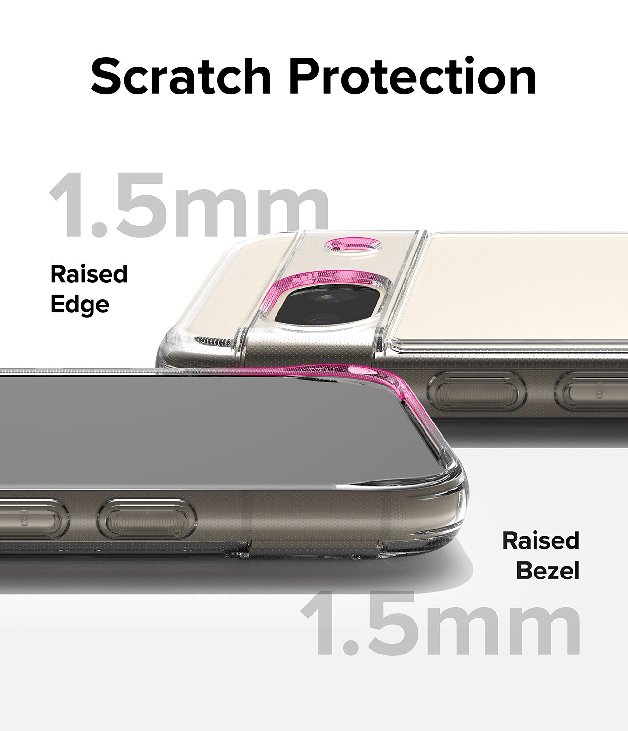 Funda Fusion Google Pixel 8a Transparente