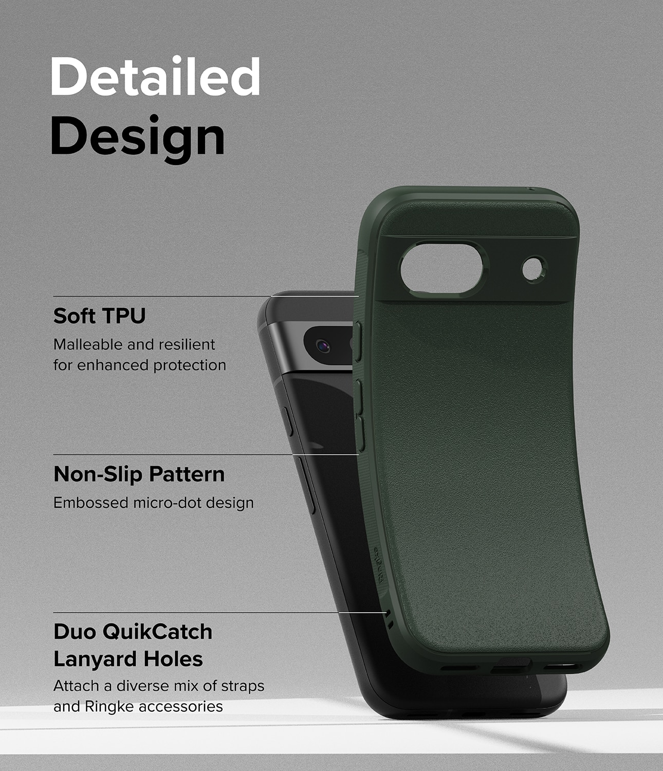 Funda Onyx Google Pixel 8a Dark Green