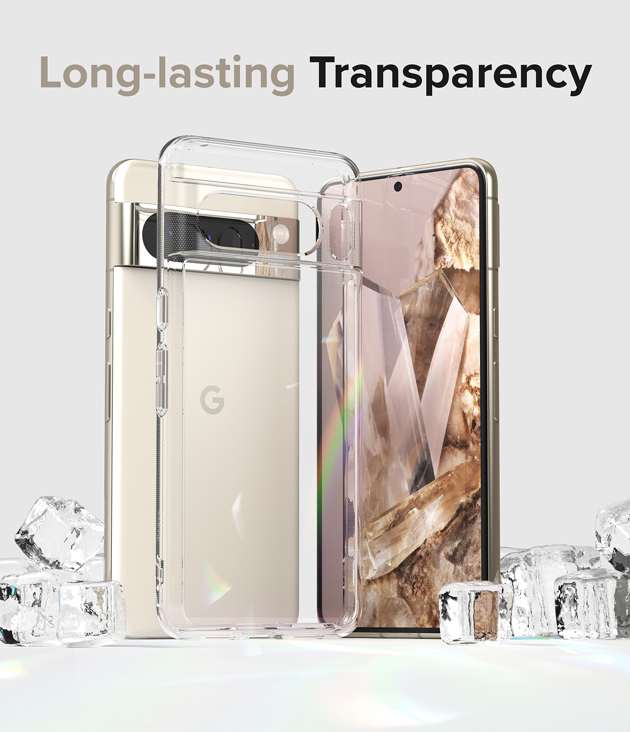 Funda Fusion Google Pixel 8 Pro Transparente