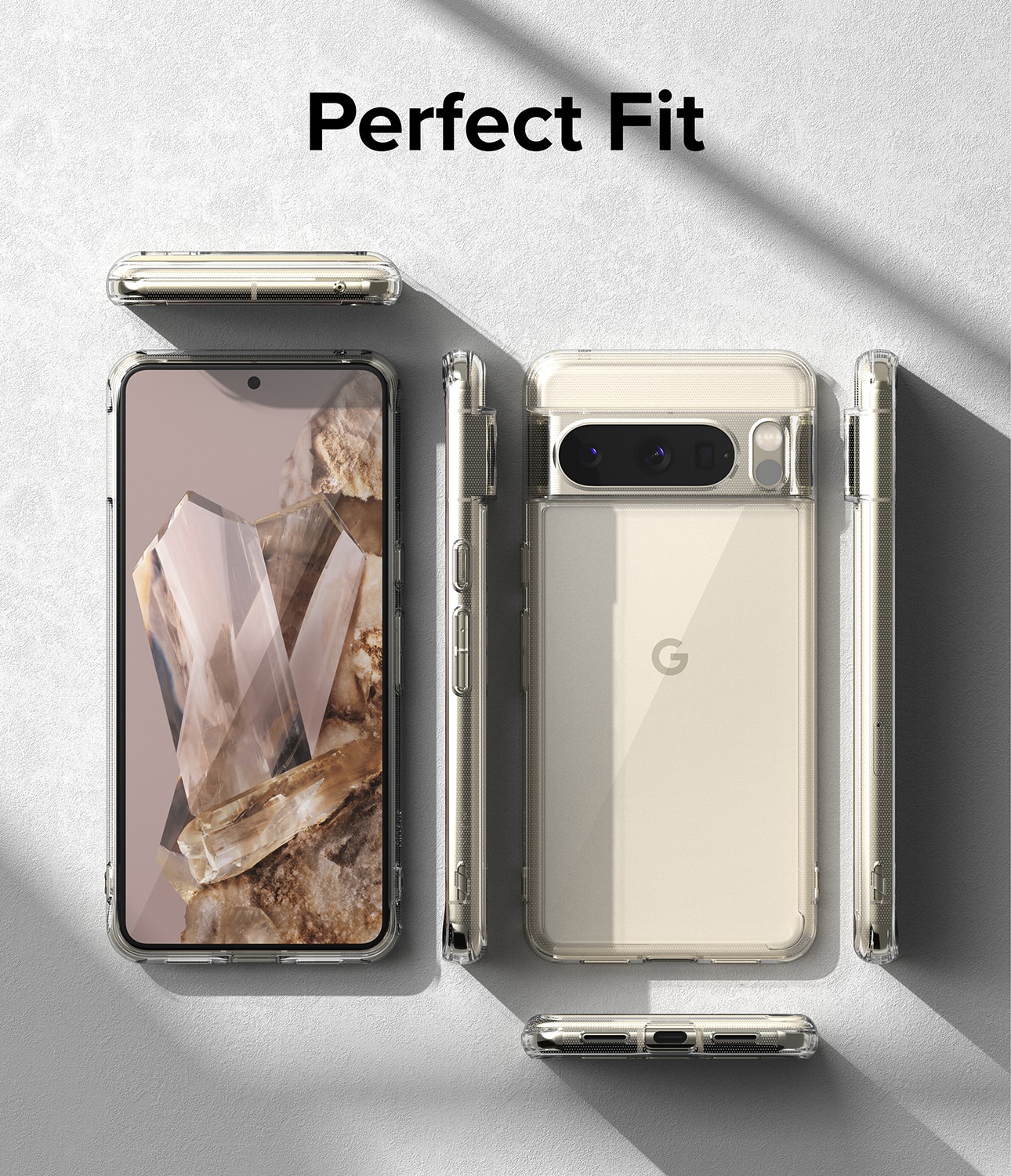 Funda Fusion Google Pixel 8 Pro Transparente