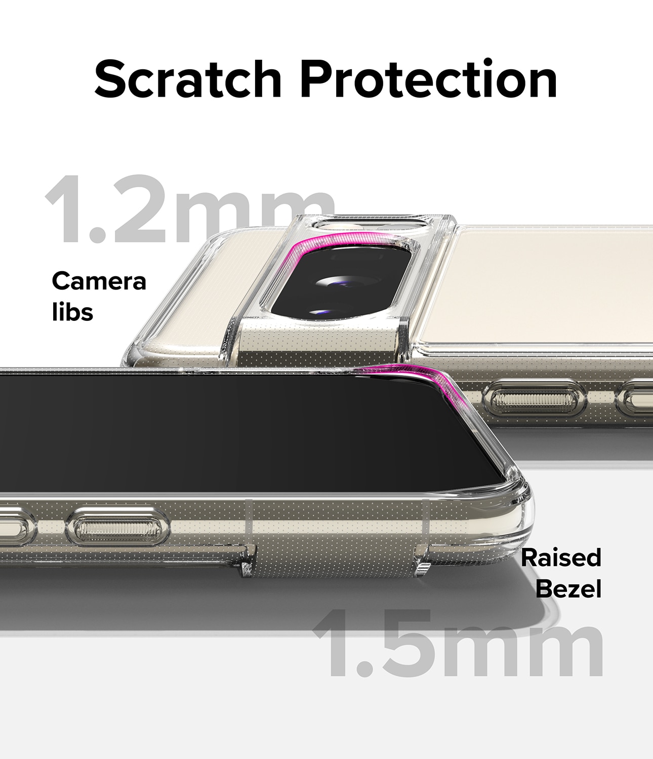Funda Fusion Google Pixel 8 Pro Transparente