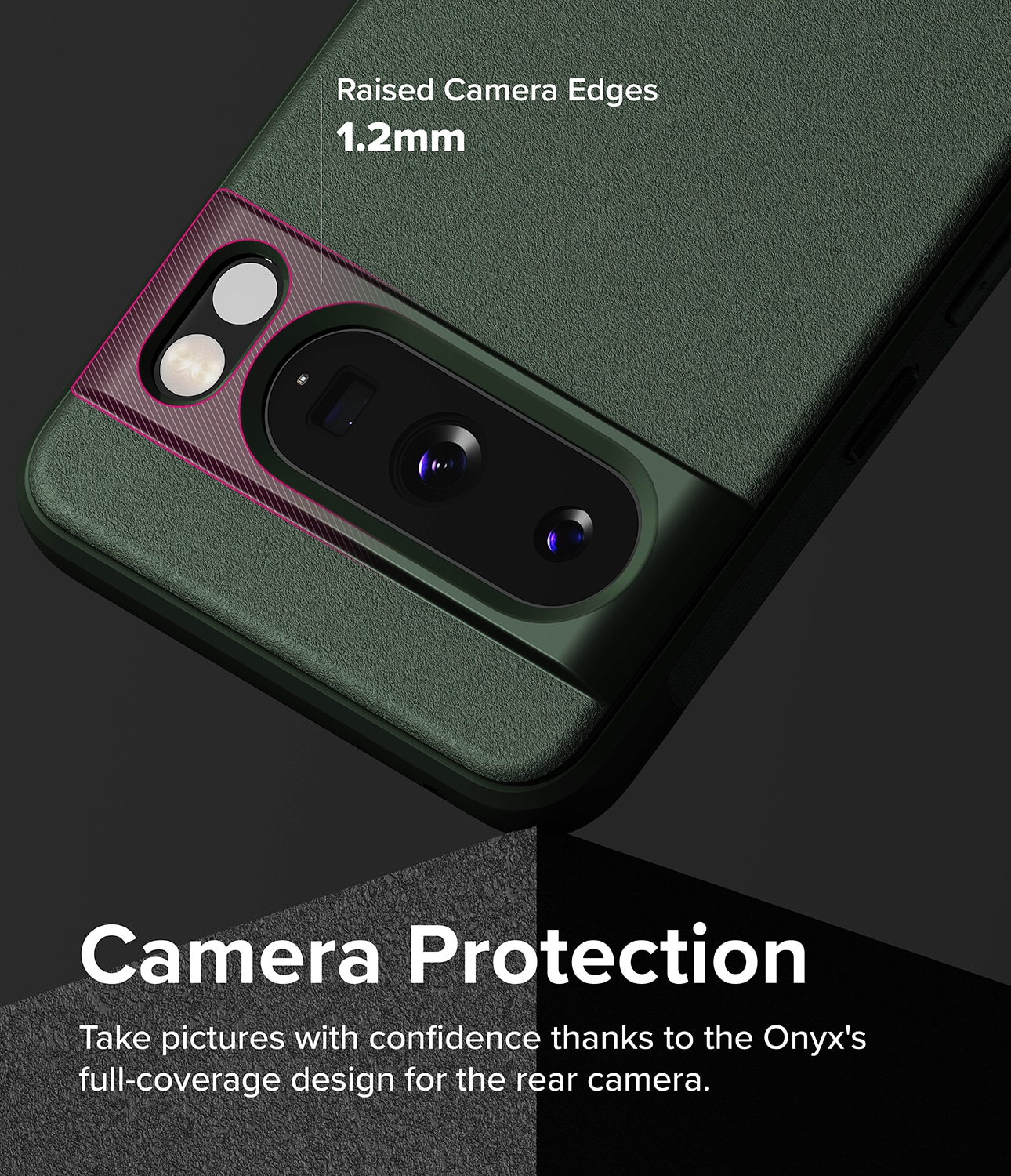 Funda Onyx Google Pixel 8 Pro Dark Green